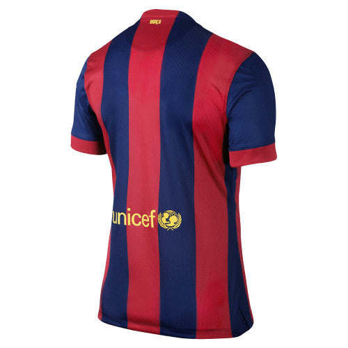 Camisola Barcelona Retrô 2014/2015 - Azul e Grená