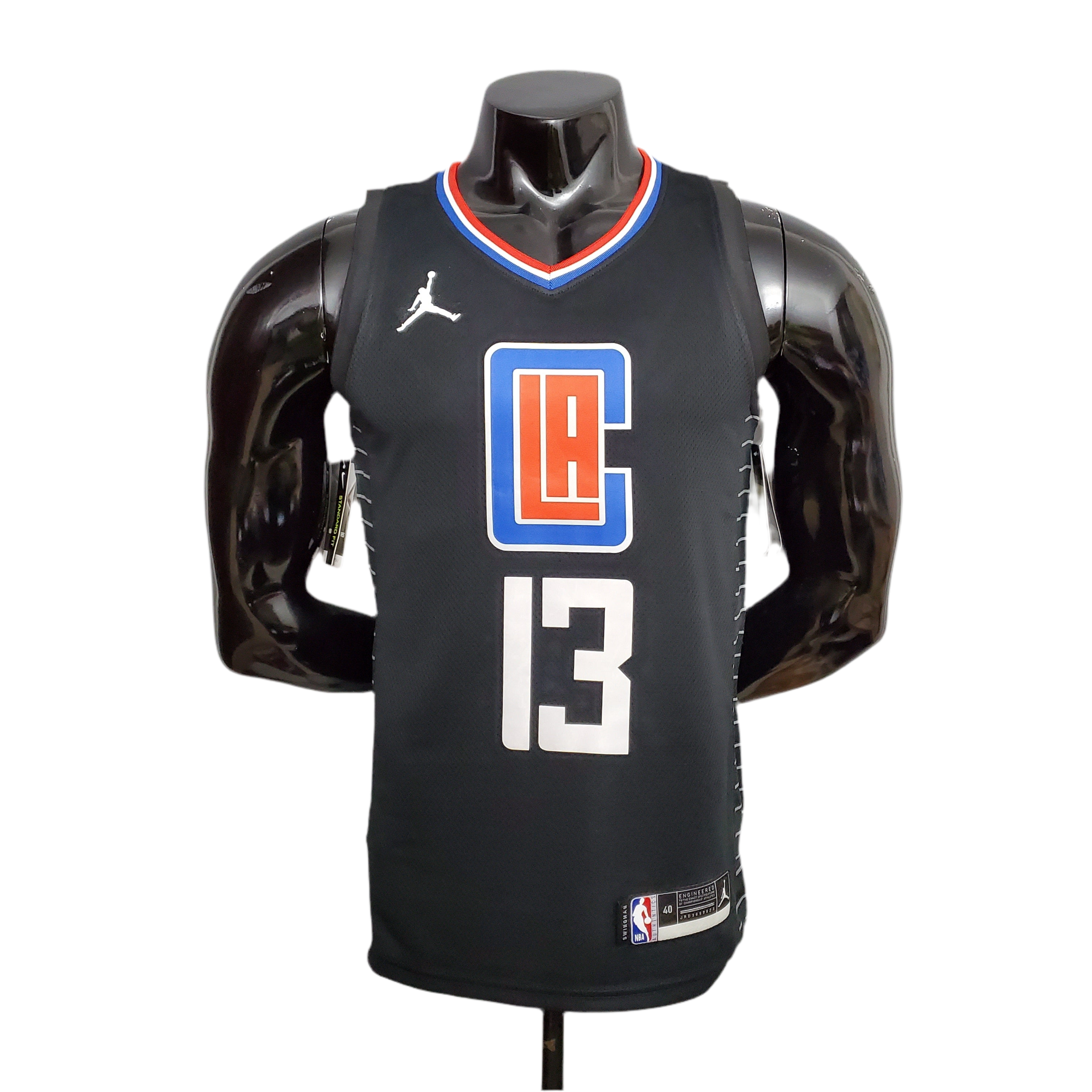 Regata NBA Los Angeles Clippers City Masculina - Preto