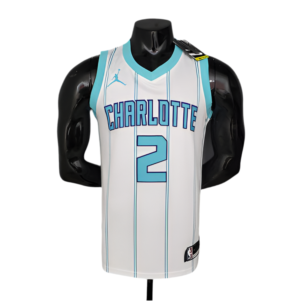 Regata NBA Charlotte Hornets Masculina - Branca