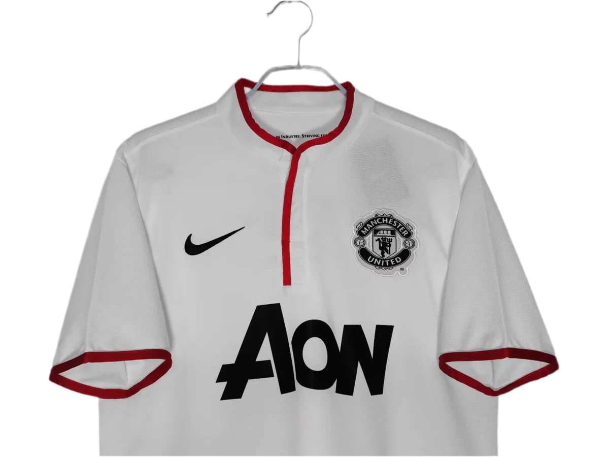 Camisola Manchester United  Retrô 12/13 - Branca