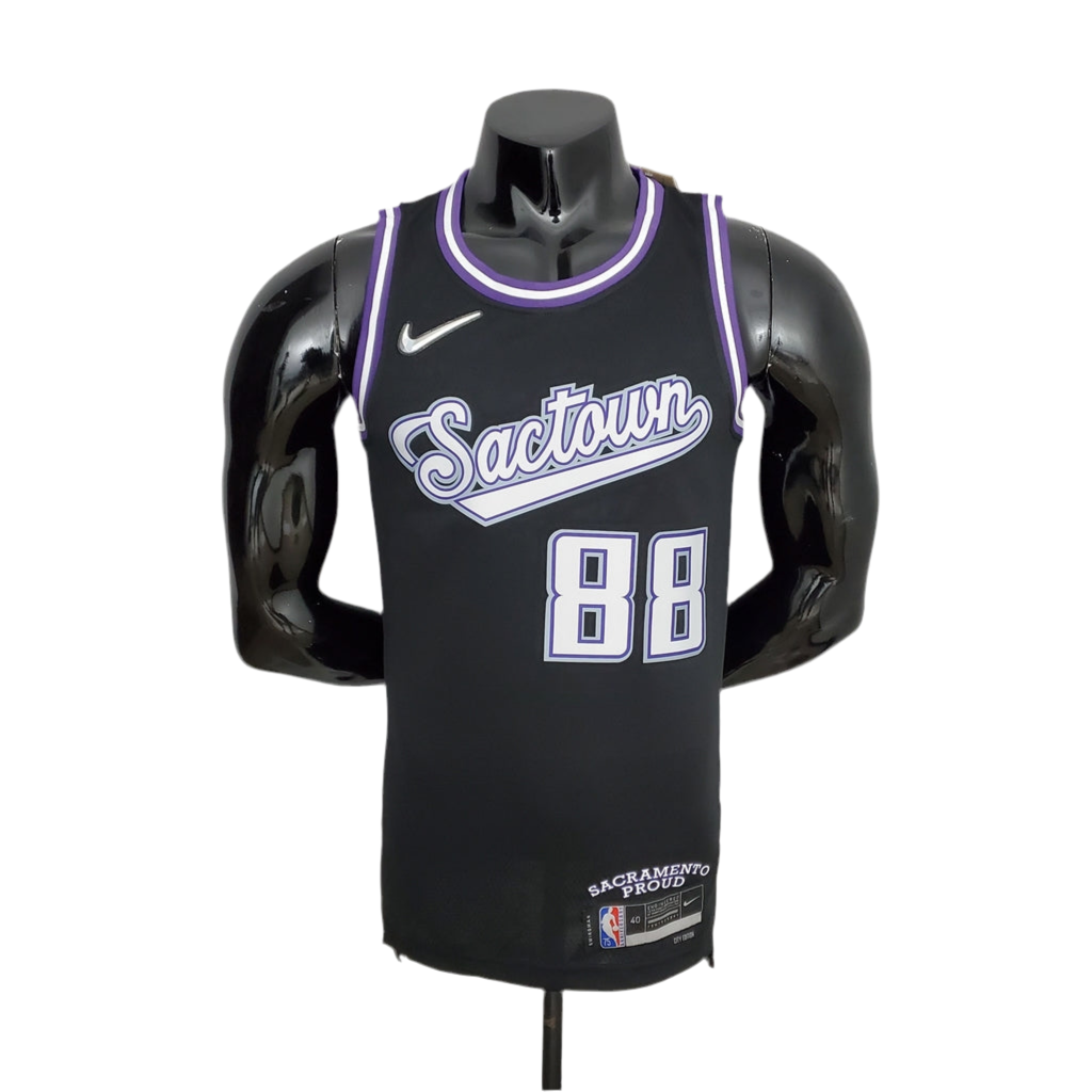 Regata NBA Sacramento Kings Masculina - Preta