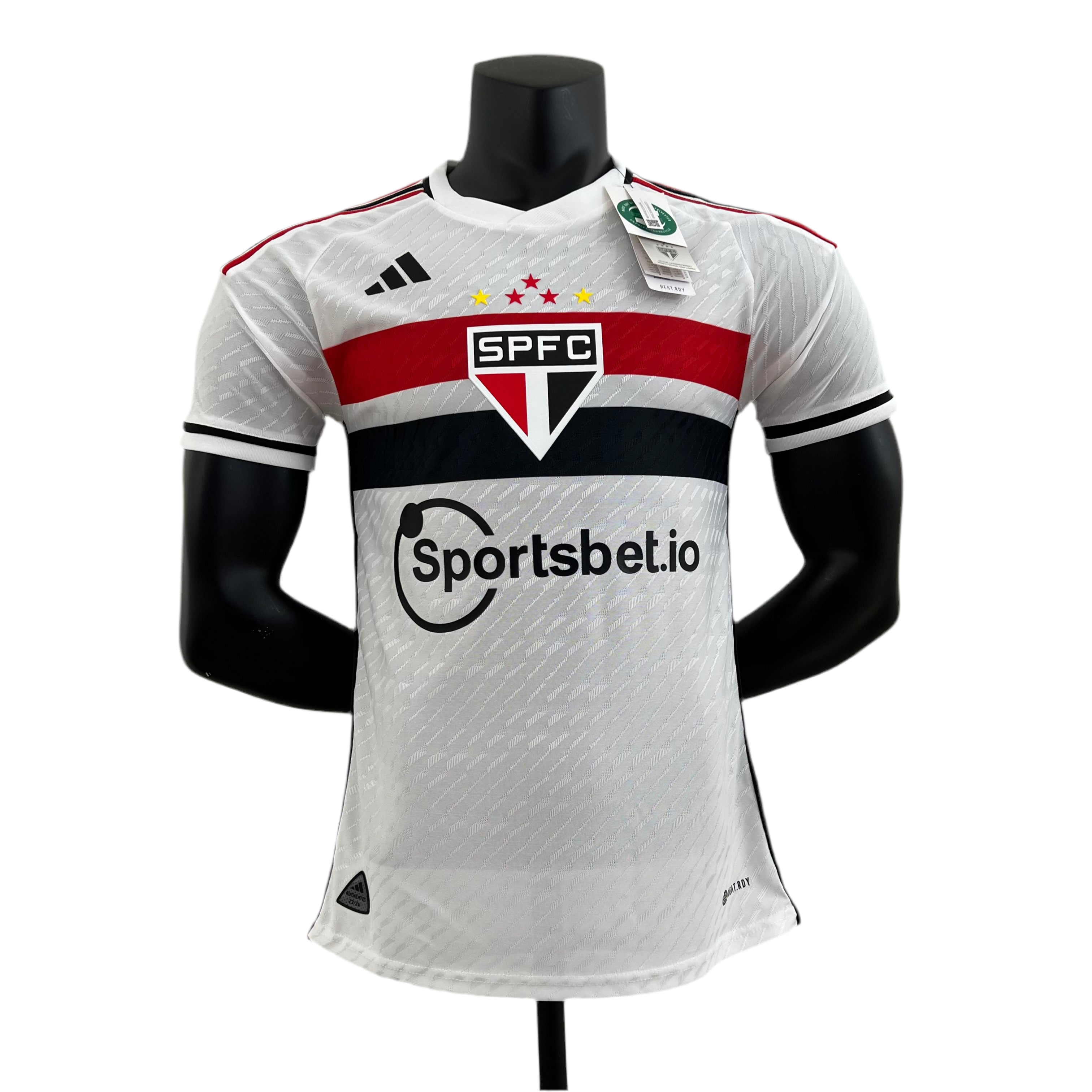 Camisola São Paulo I 23/24 Branca Masculino Jogador