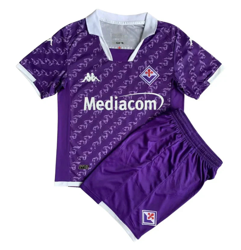 Kit Infantil Fiorentina I 23/24 - Roxo