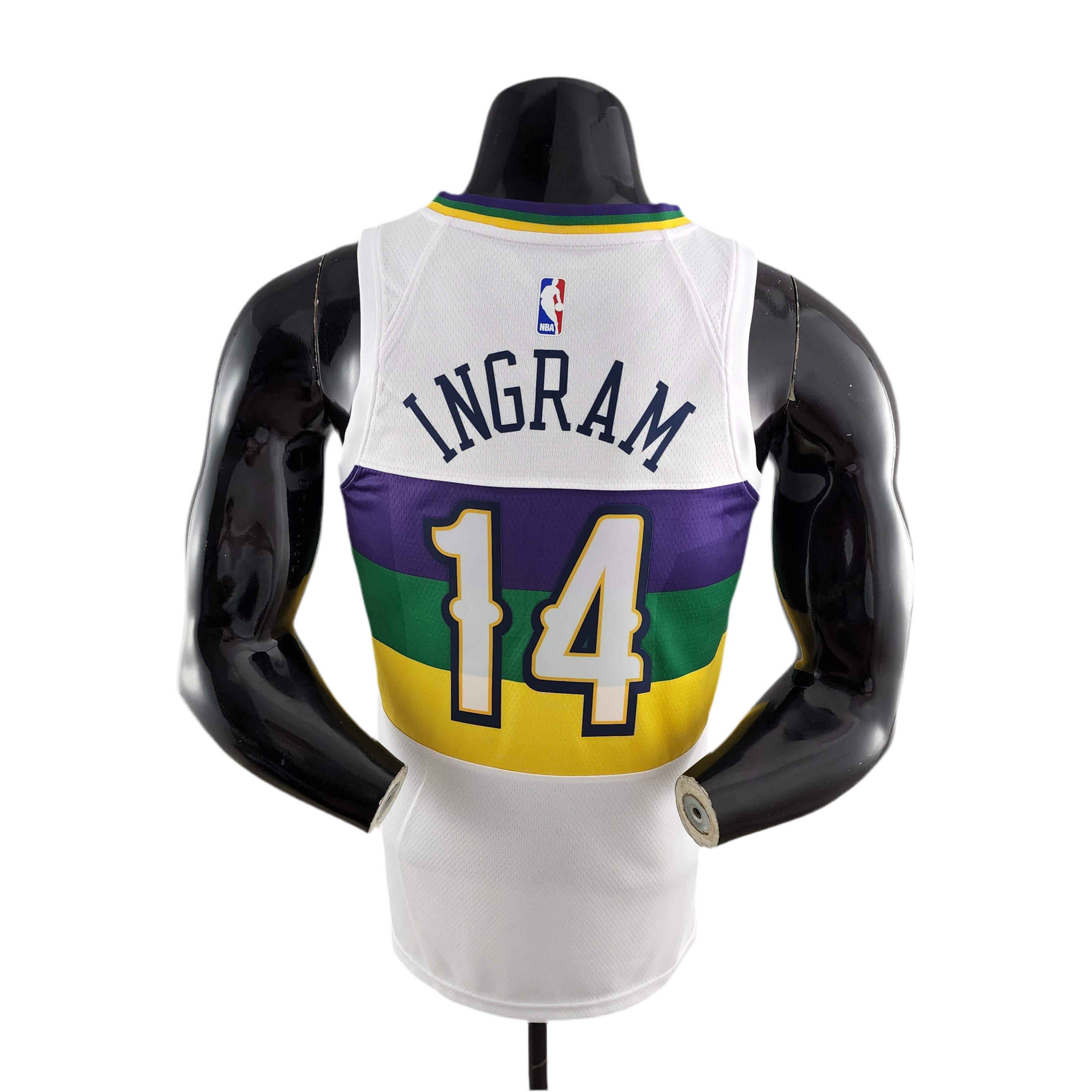 Regata NBA New Orleans Masculina - Branco