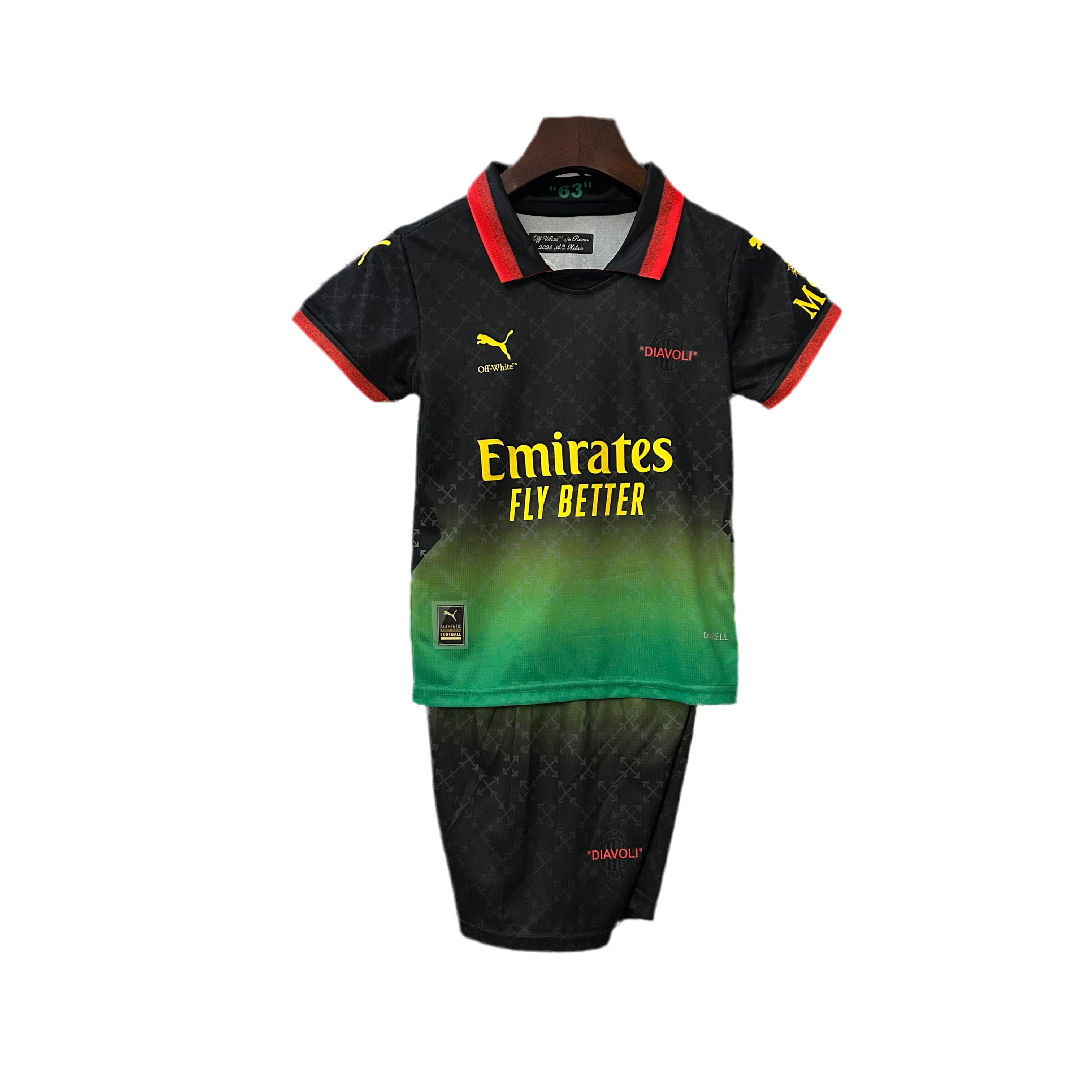 Kit Infantil AC Milan 25/26 - Edição Especial