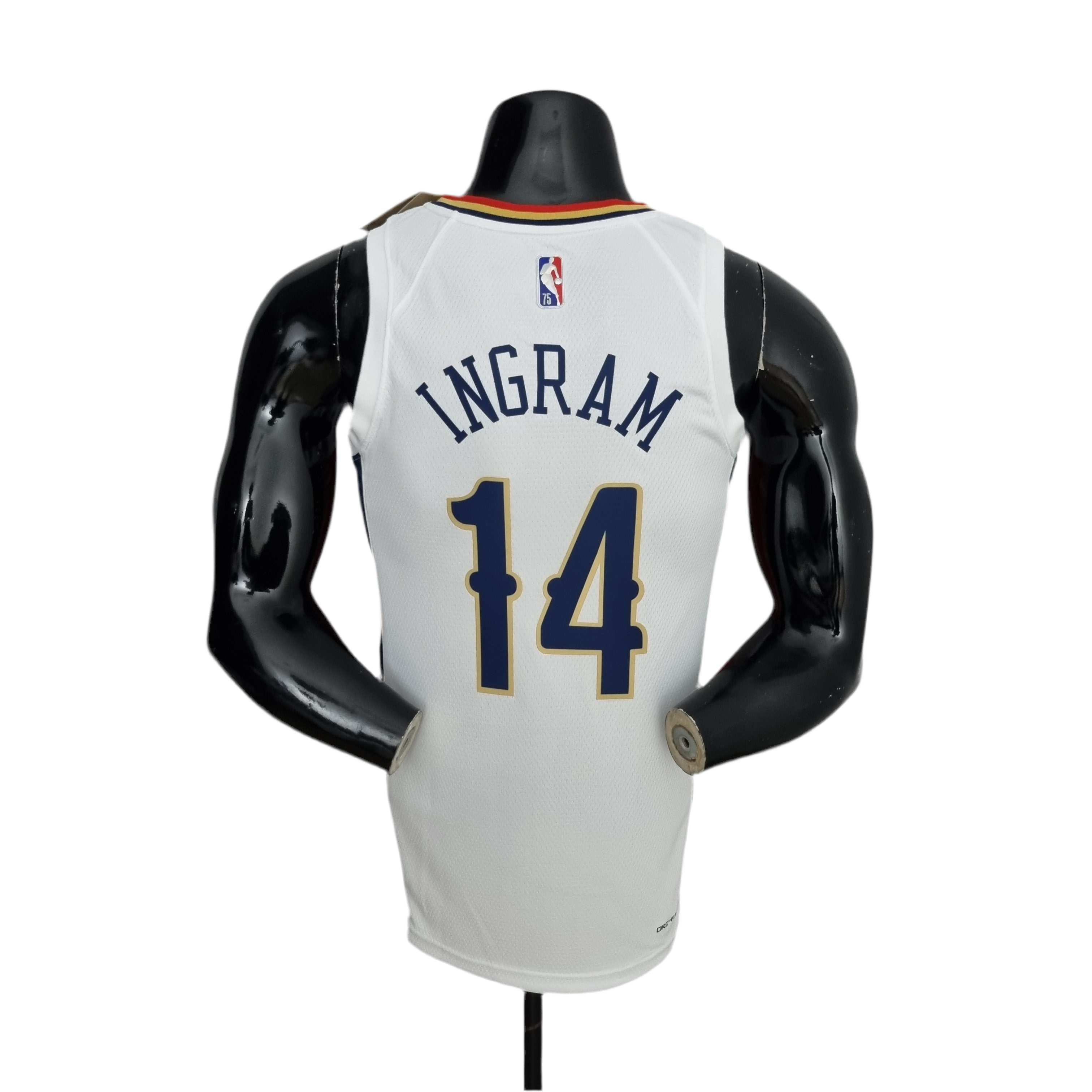 Regata NBA New Orleans Masculina - Branco