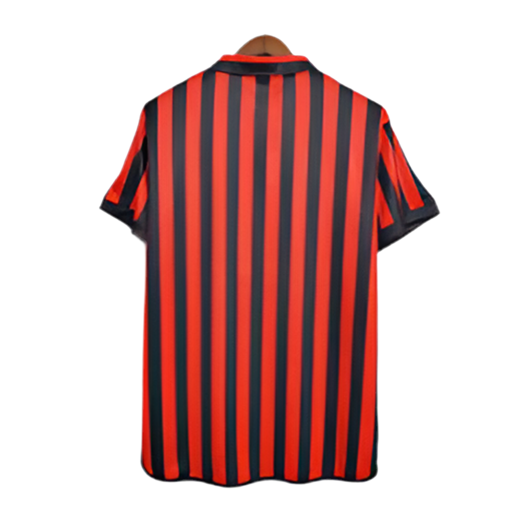 Camisola AC Milan Retrô 1999/2000 - Vermelha e Preta