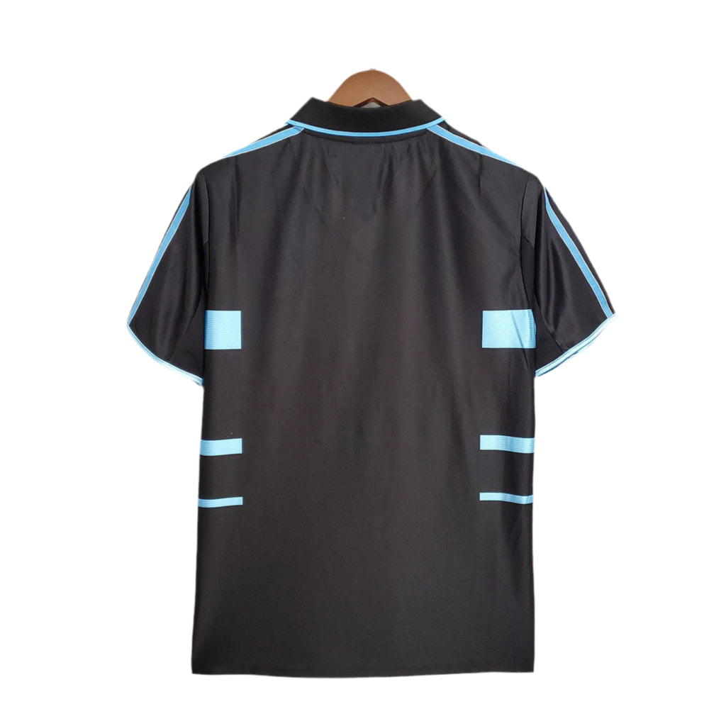 Camisola Marseille Retrô 1999/2000 Preta -