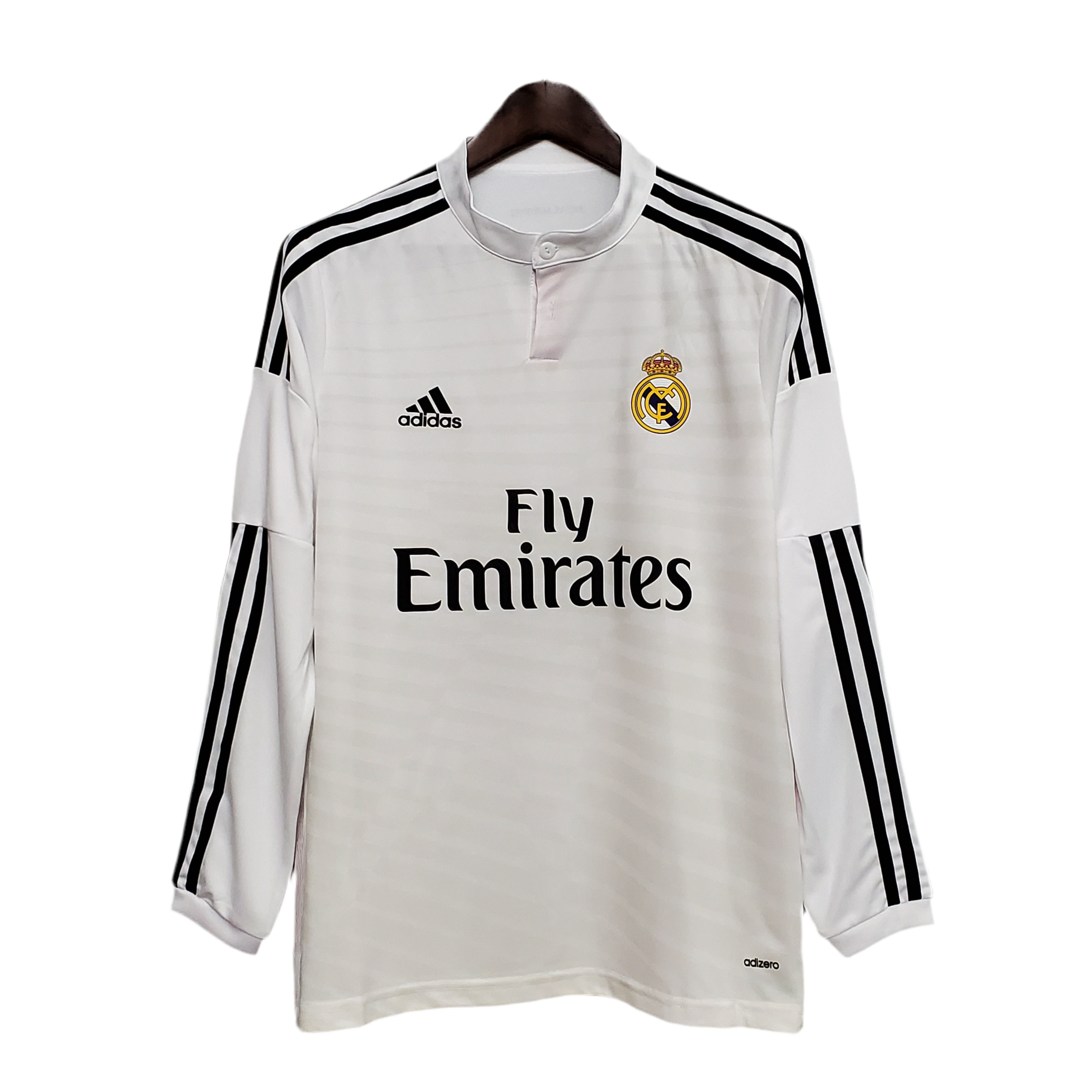 Camisola Manga Longa Real Madrid 14/15 - Branco