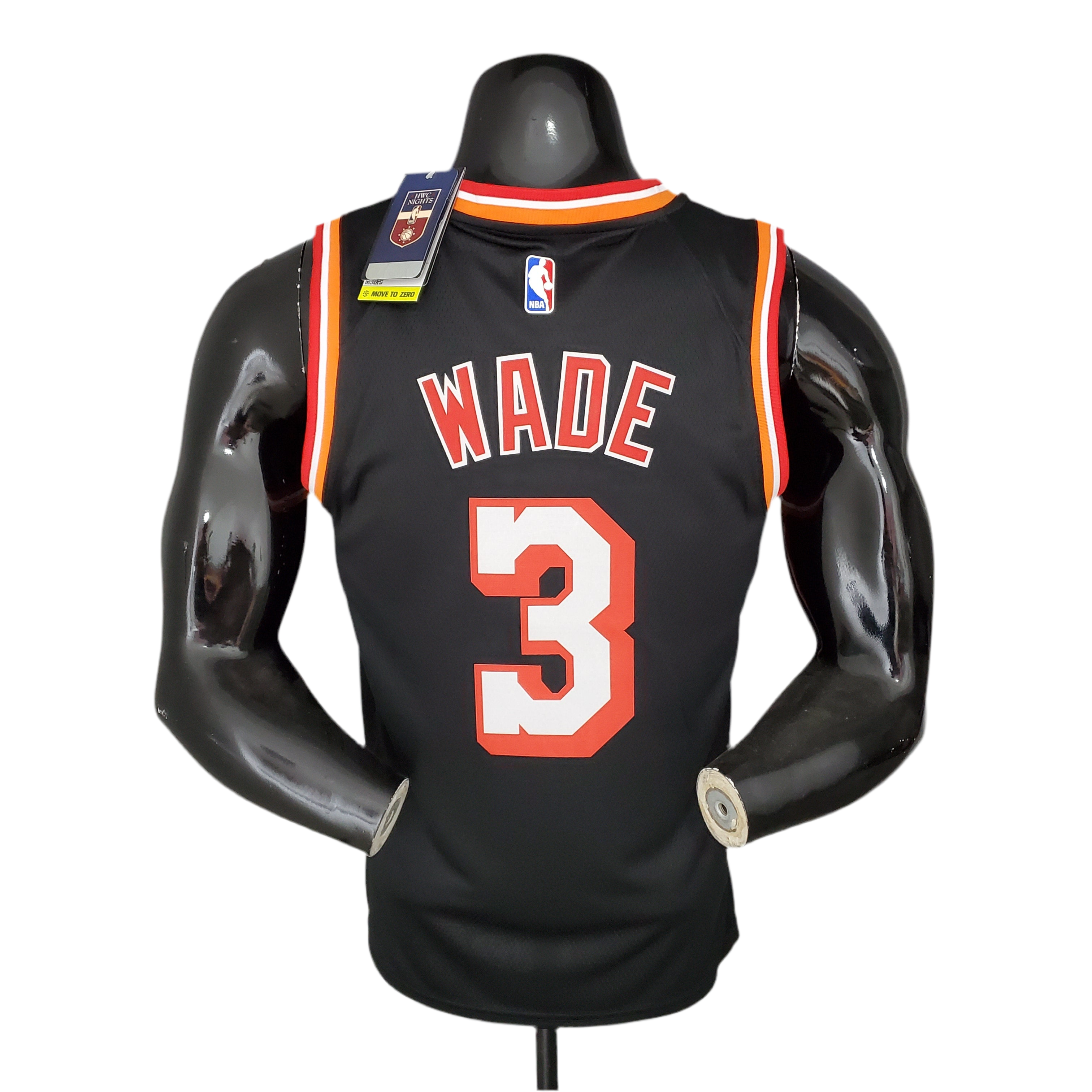 Regata NBA Miami Heat Retro Masculina - Preto