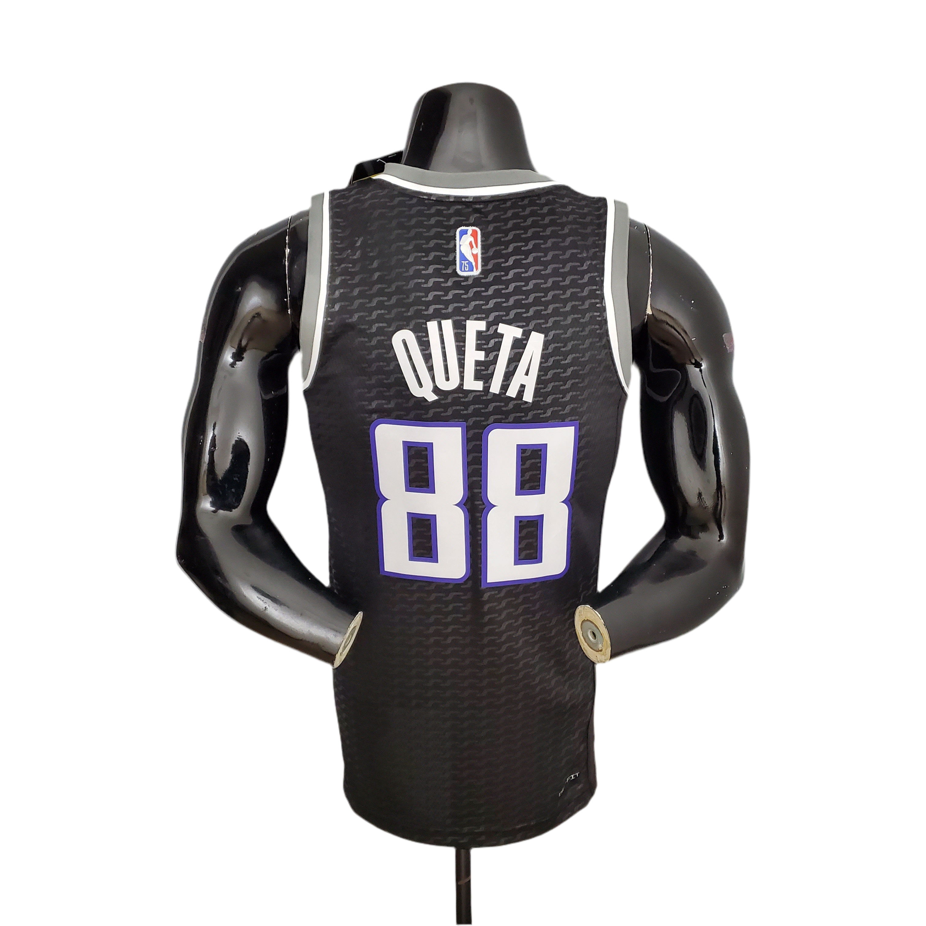 Regata NBA Sacramento Kings Masculina - Preta