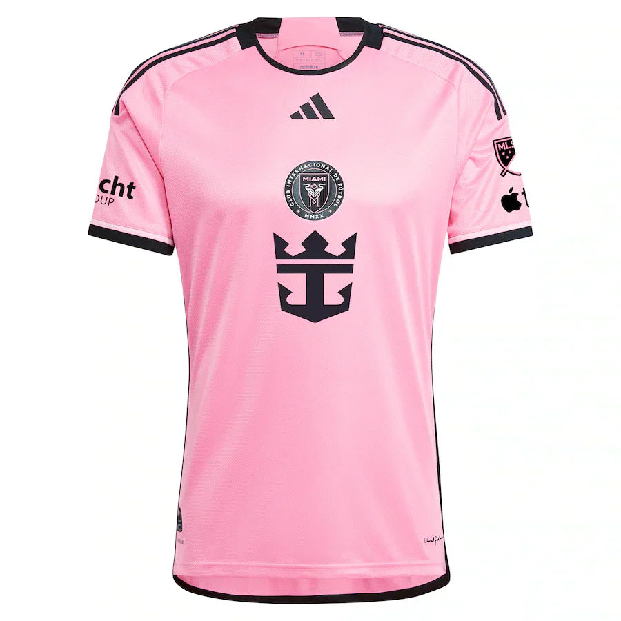 Camisola Inter Miami I 24/25 com Patch - Rosa