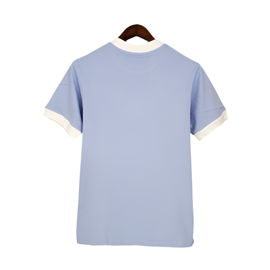 Camisola Manchester City Retrô 1972 - Azul