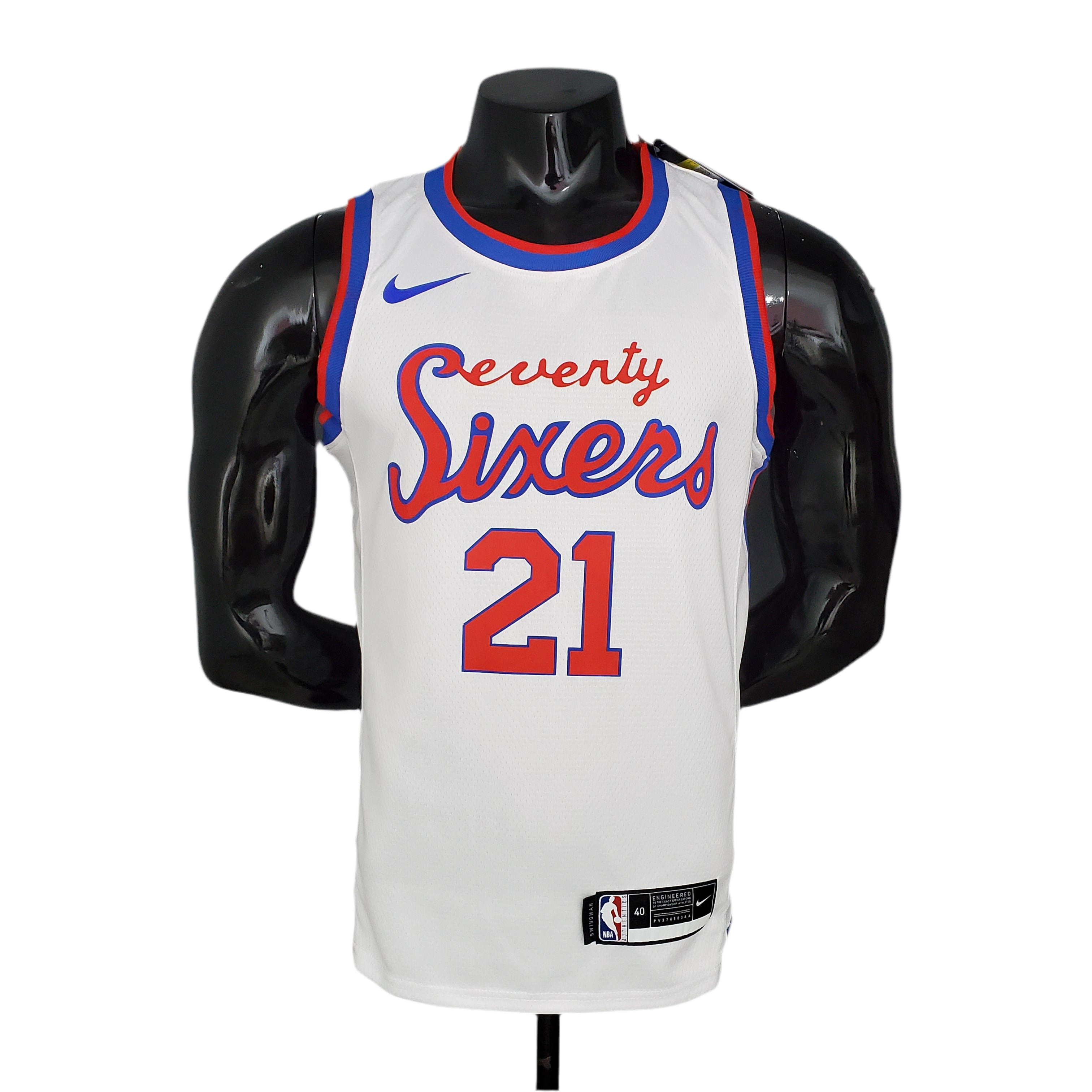 Regata NBA Philadelphia Masculina - Branco