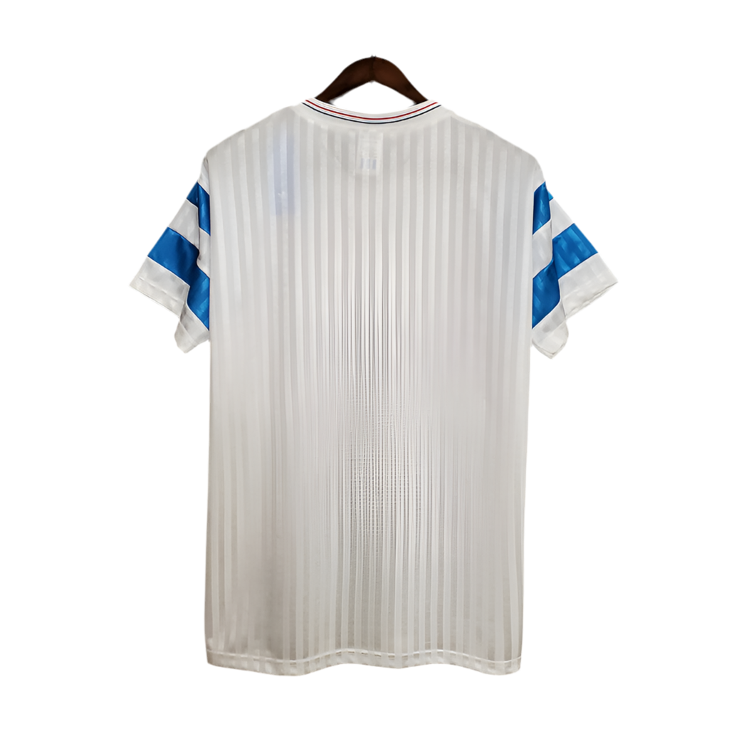 Camisola Marseille Retrô 1990 Branca -