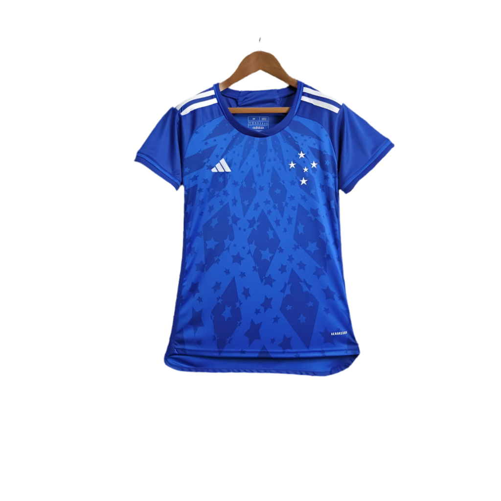 Camisola Feminina Cruzeiro I 24/25 - Azul