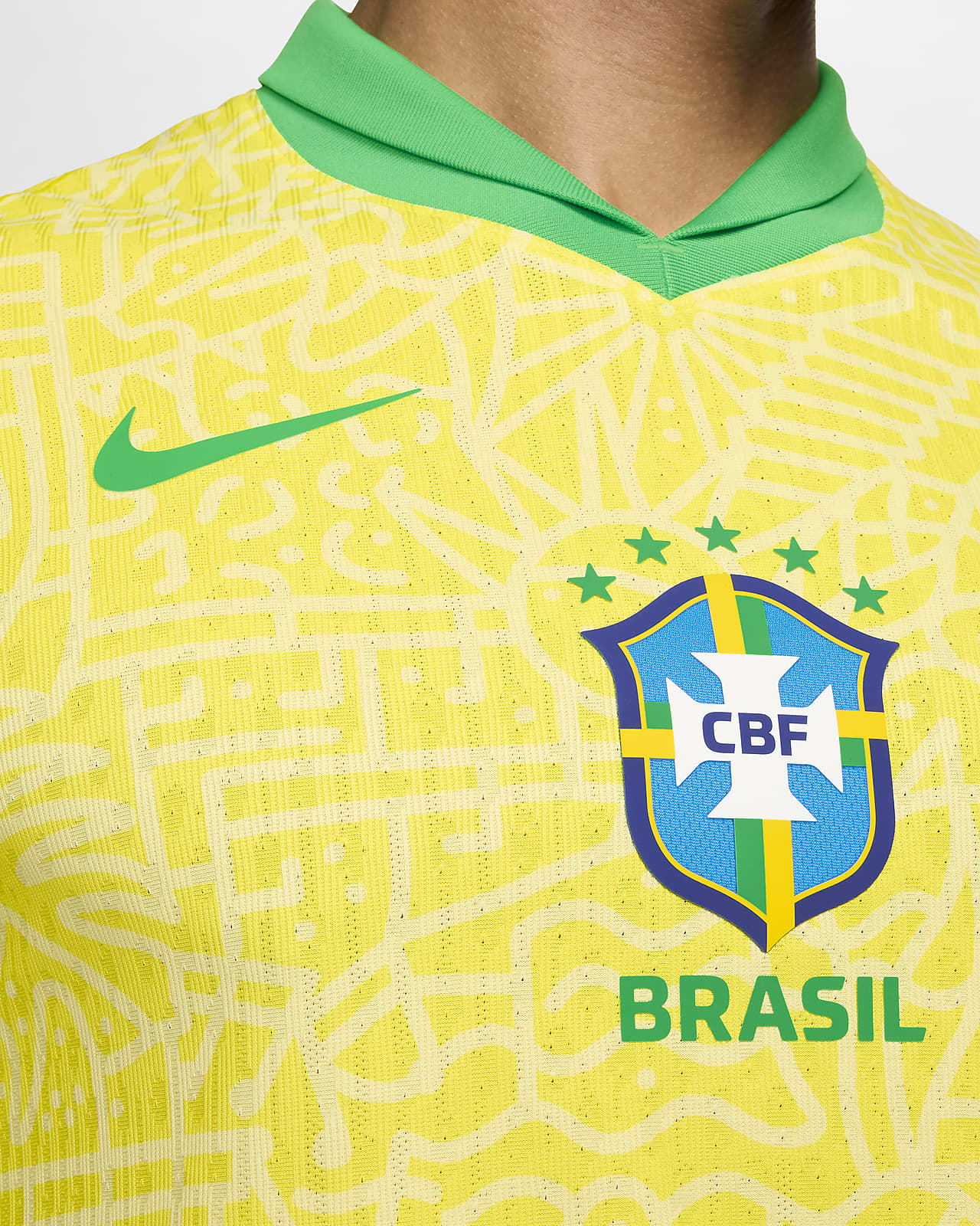 Camisola Seleção Brasil I 24/25 - Amarelo