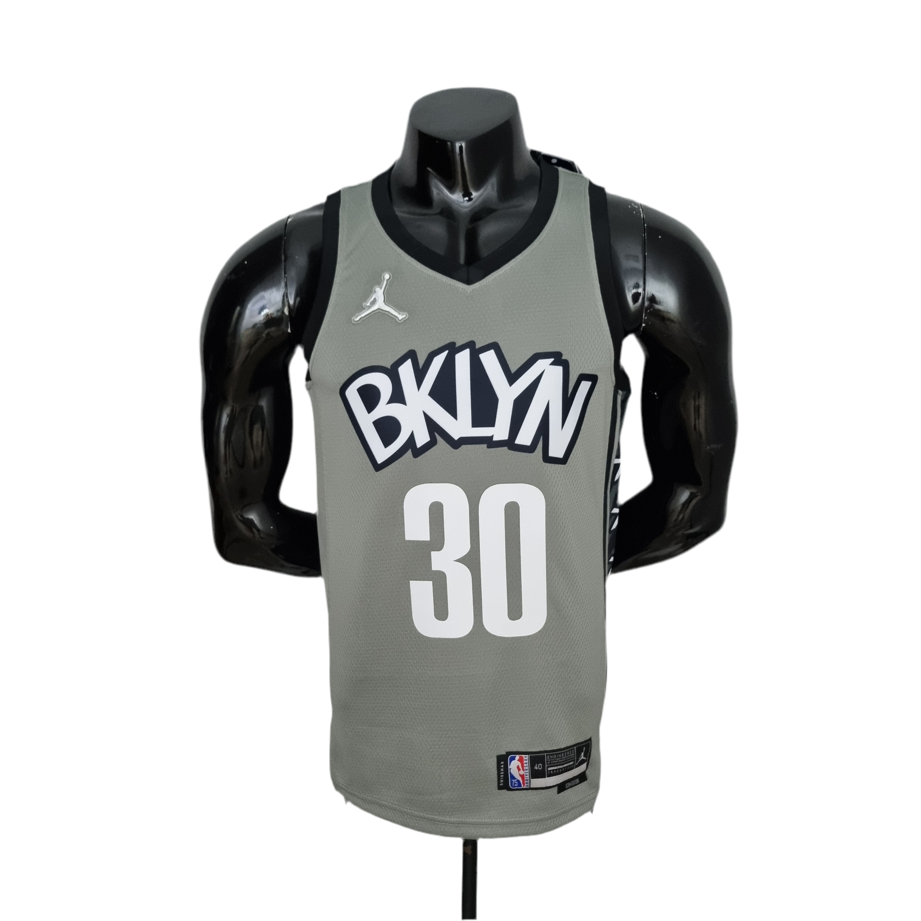 Regata NBA Brooklyn Nets City Masculina - Cinza