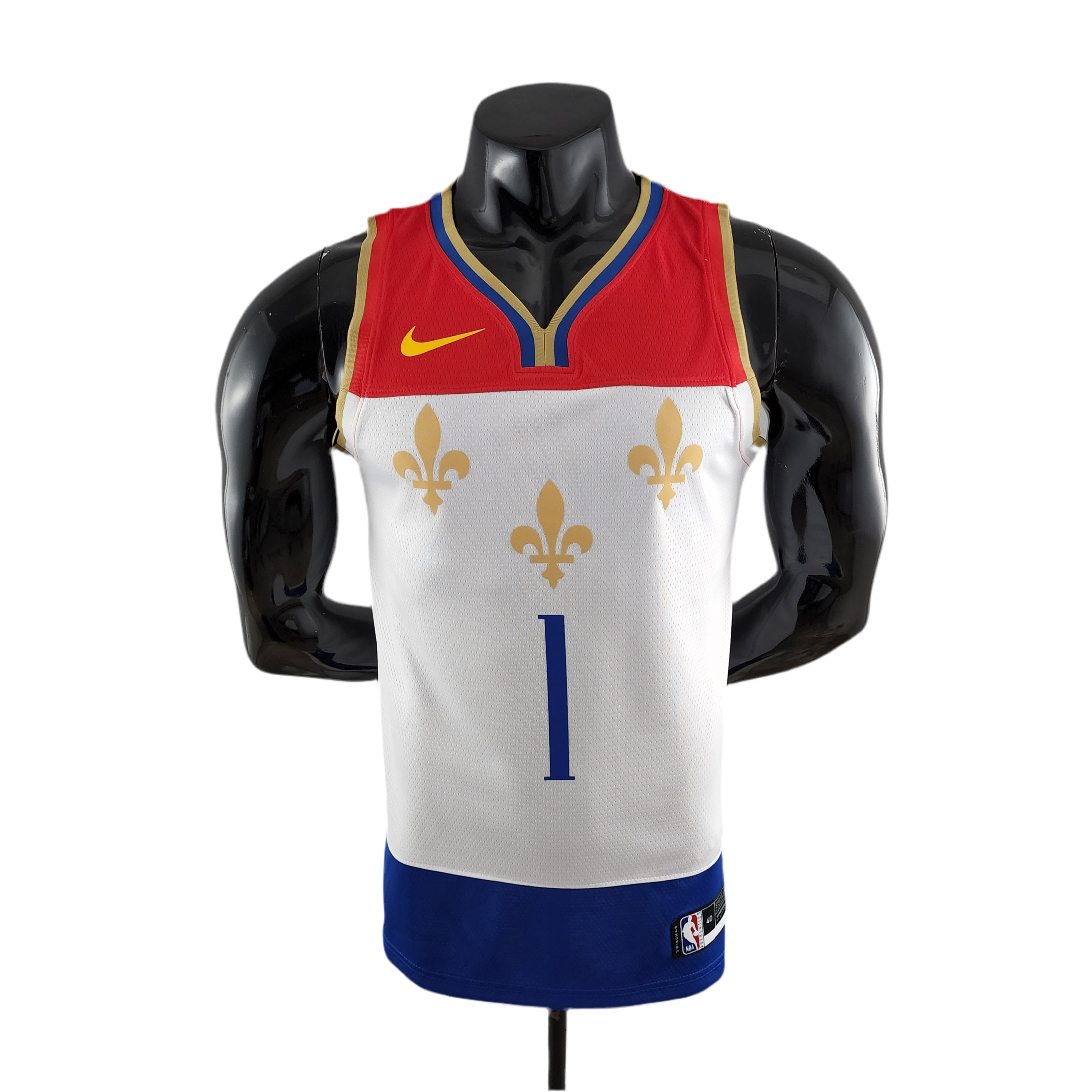 Regata NBA New Orleans Masculina - Branco