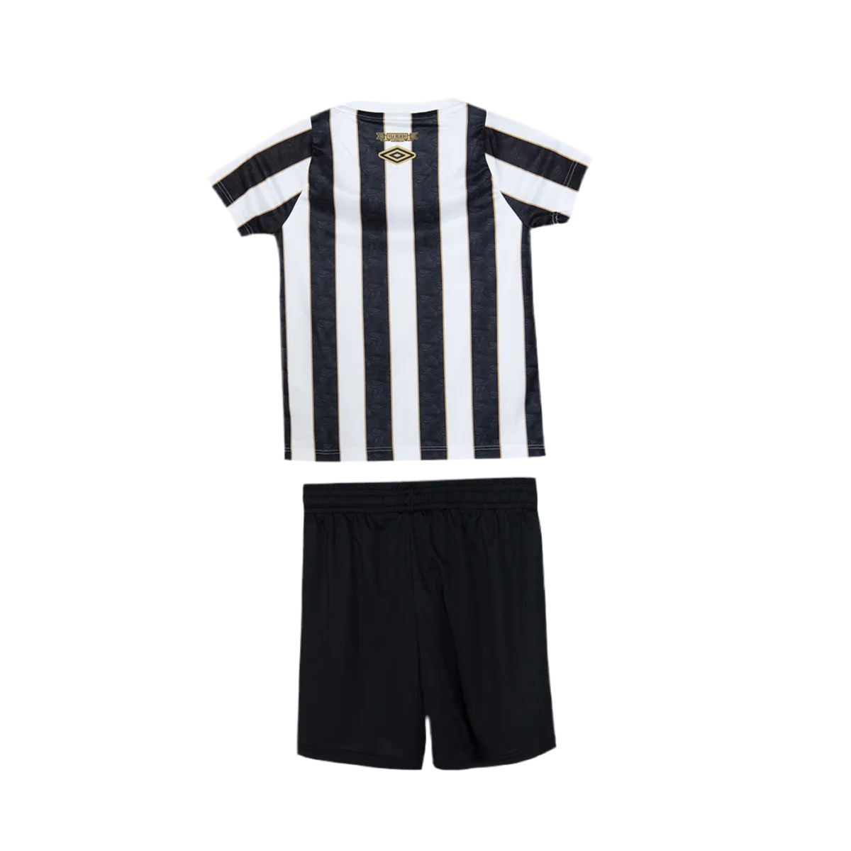 Kit Infantil Santos II 24/25 - Preto e Branco