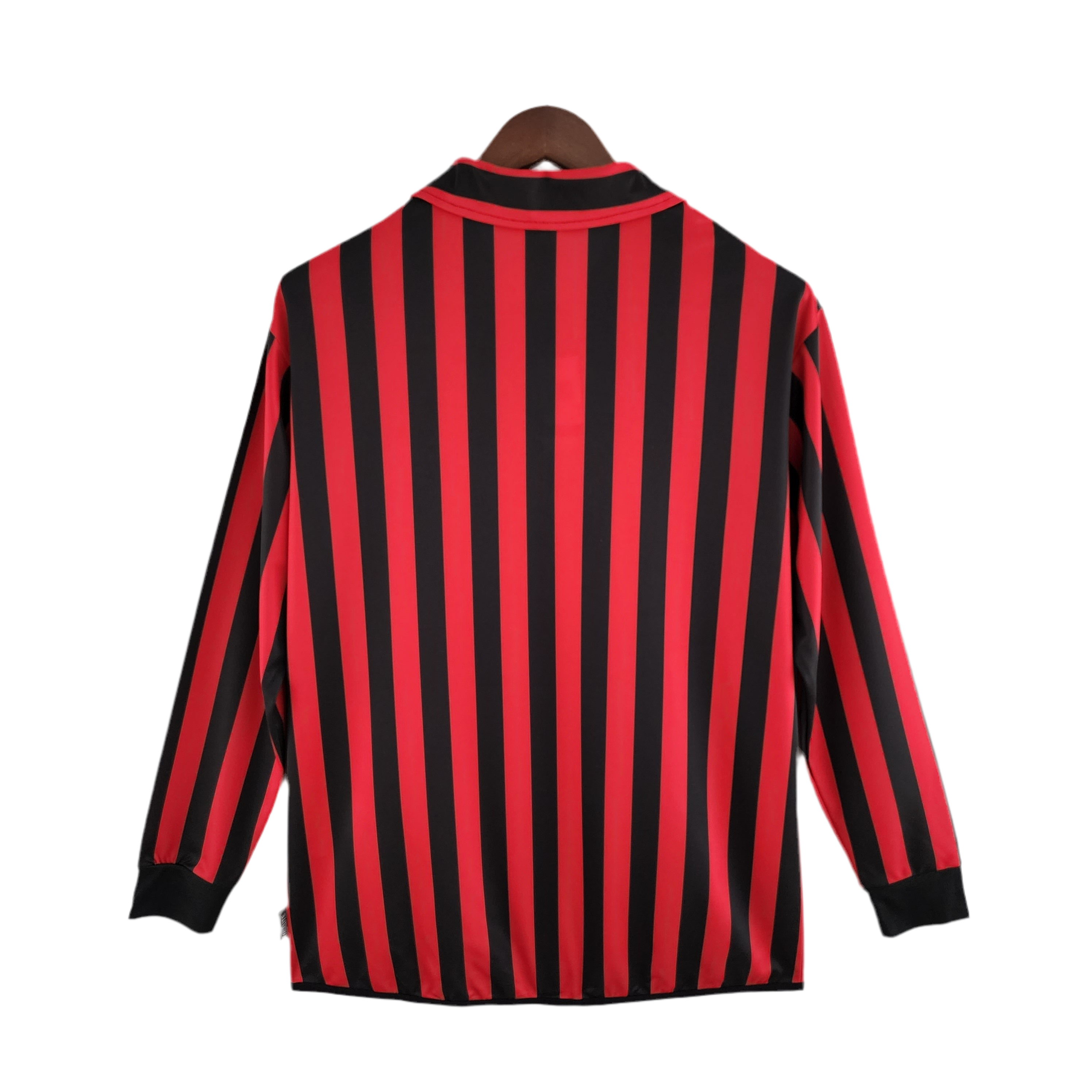 Camisola Manga Longa AC Milan 1999/2000 - Preto e Vermelho