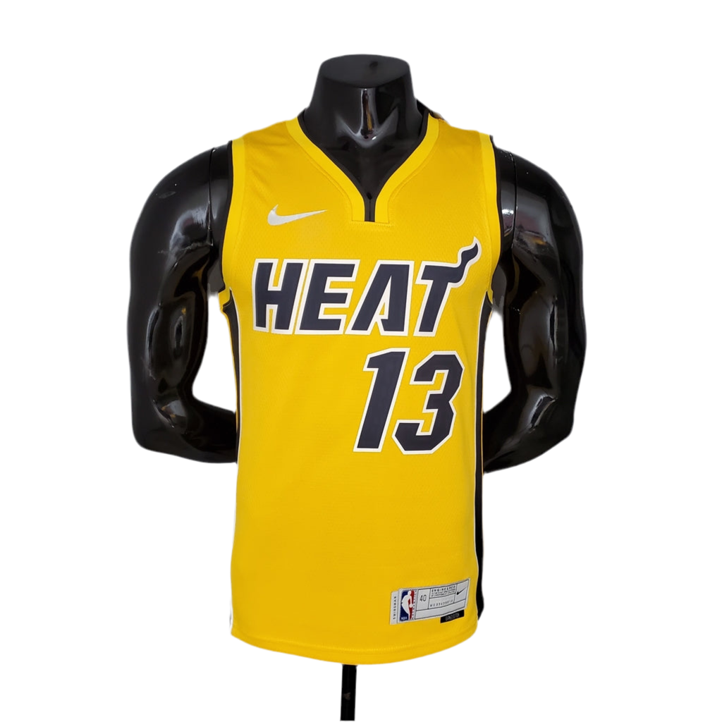 Regata NBA Miami Heat Masculina - Amarela