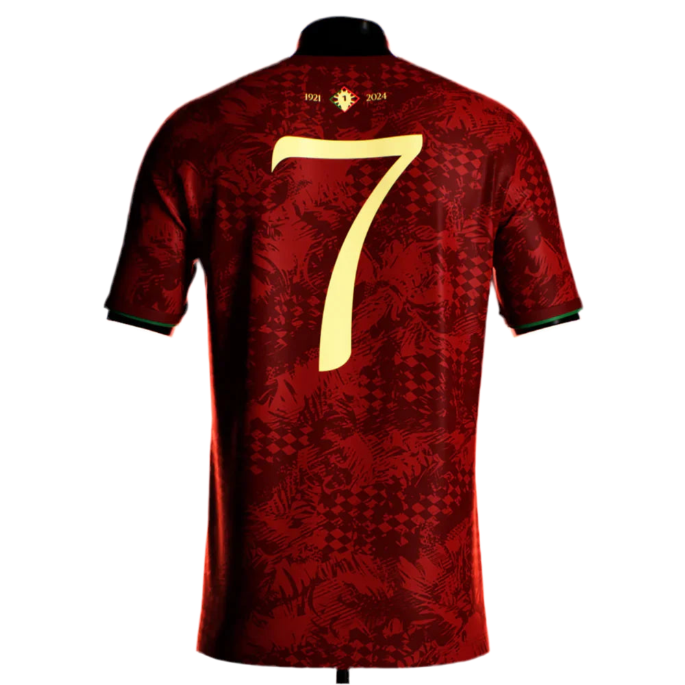 Camisola Seleção Portugal The Siu CR7 Euro 24/25 - Vermelha