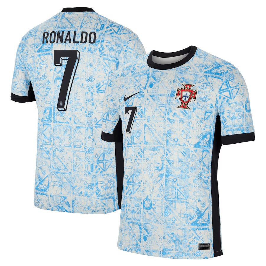 Camisola Portugal 24/25 II - Azul - Ronaldo #7