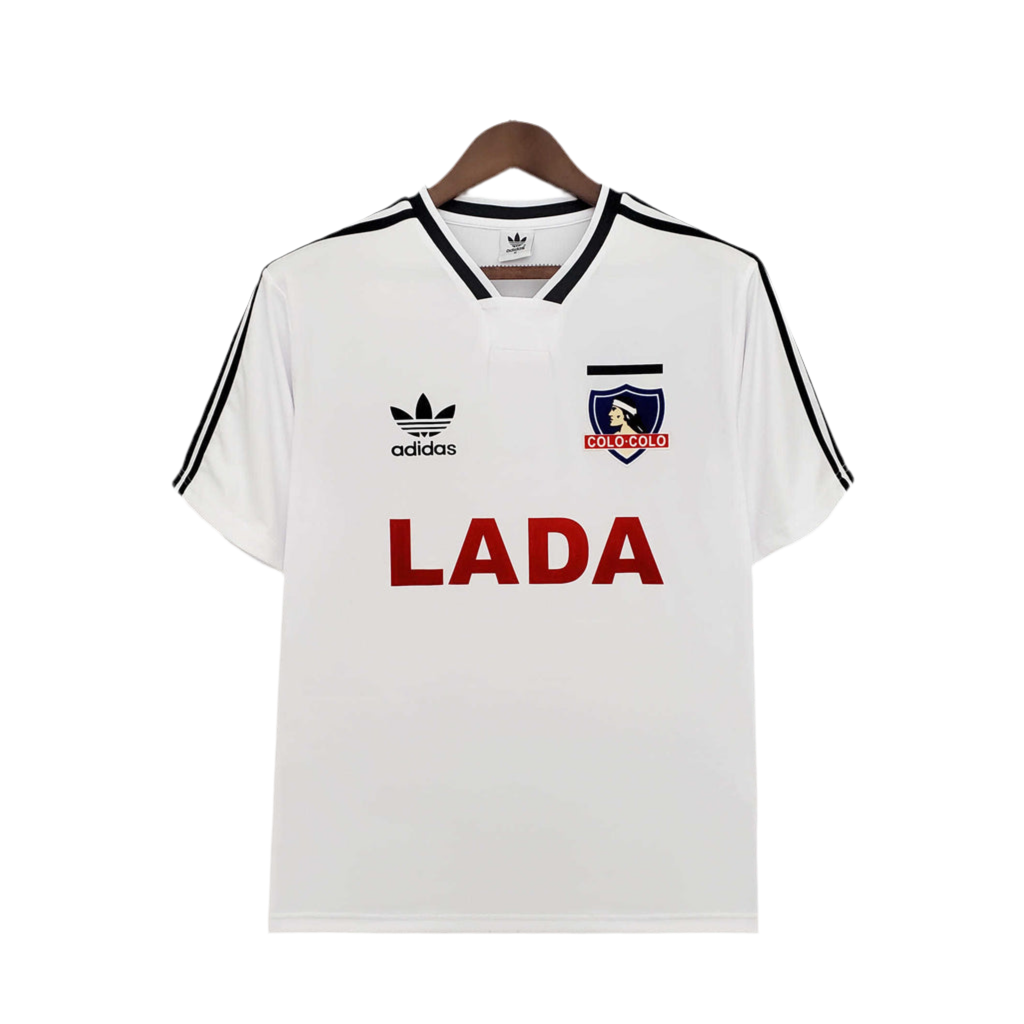 Camisola Colo-Colo Retrô 1991 Branca -