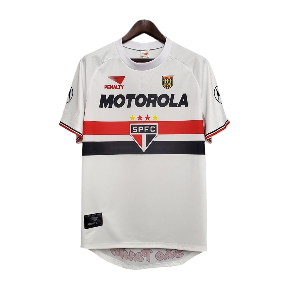 Camisola São Paulo Retrô 99/00 - Branca