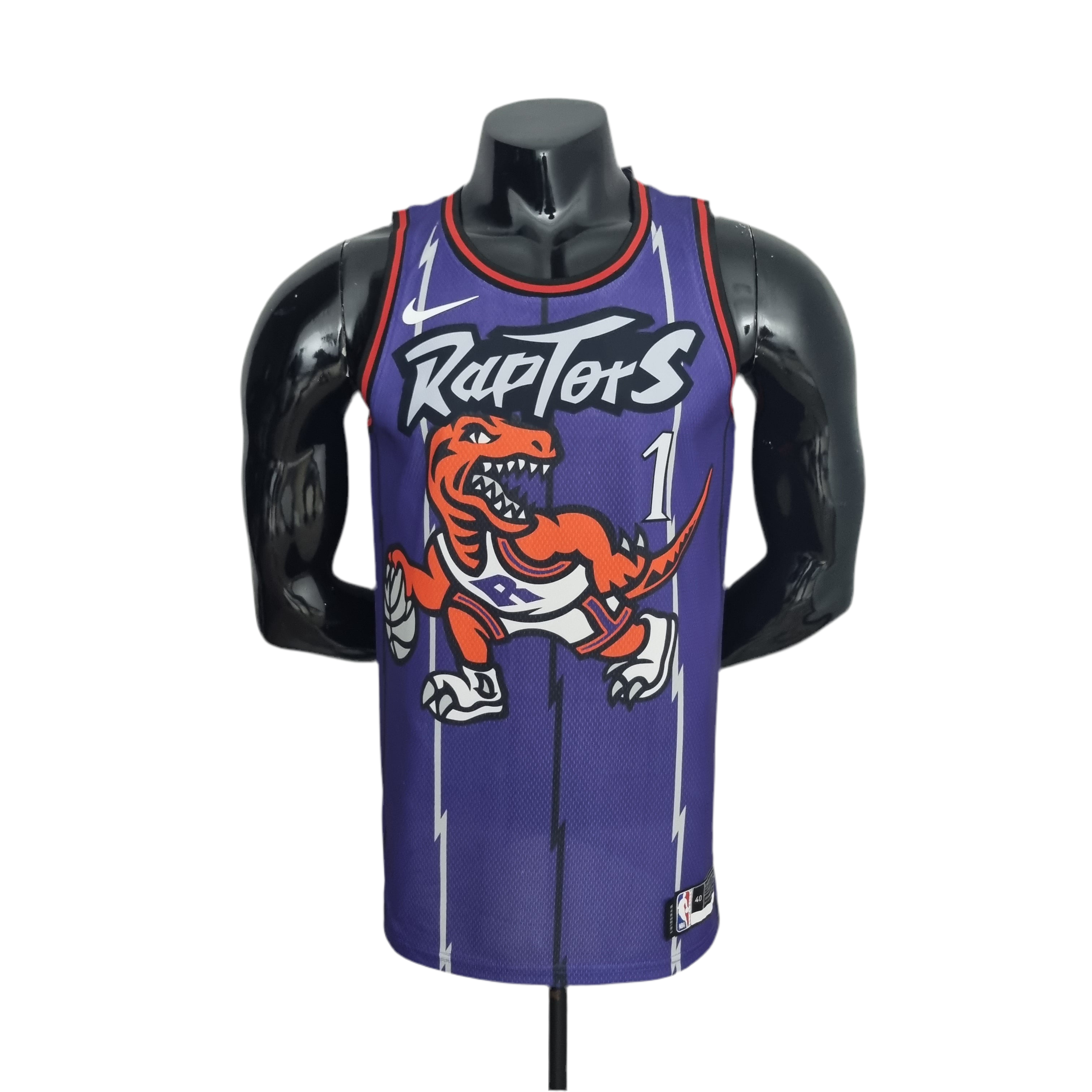 Regata NBA Toronto Raptors Masculina - Preta e Roxa