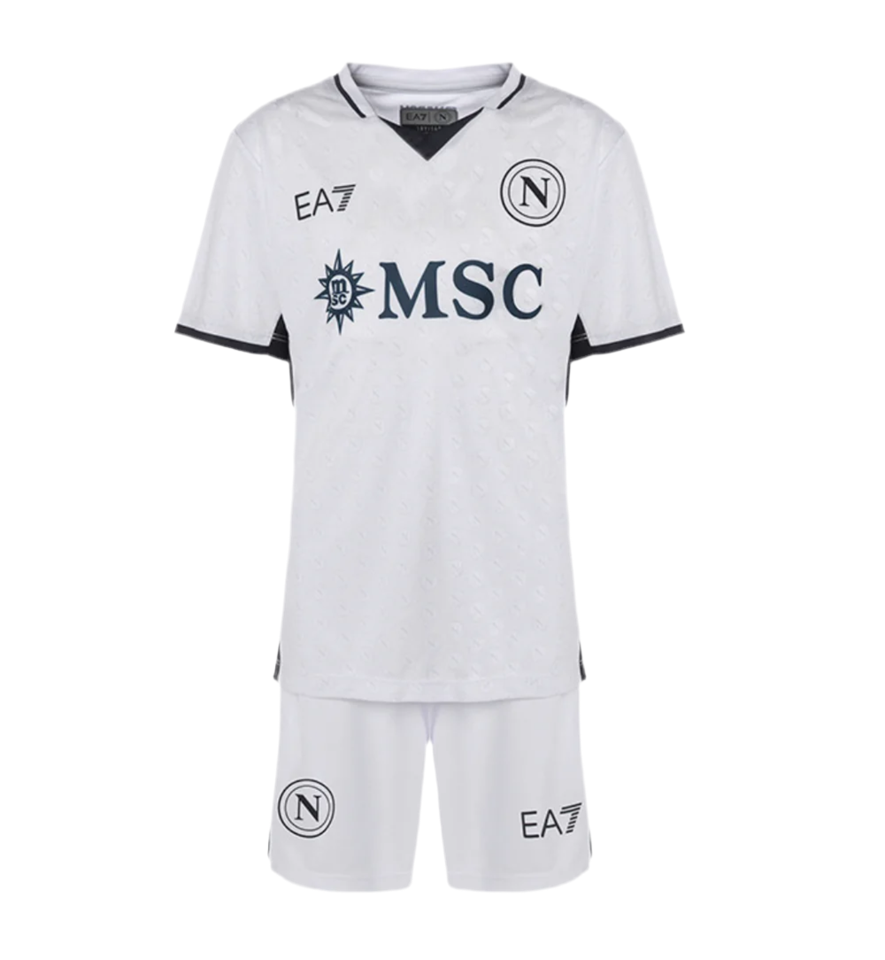 Kit Infantil Napoli II 24/25 - Branco