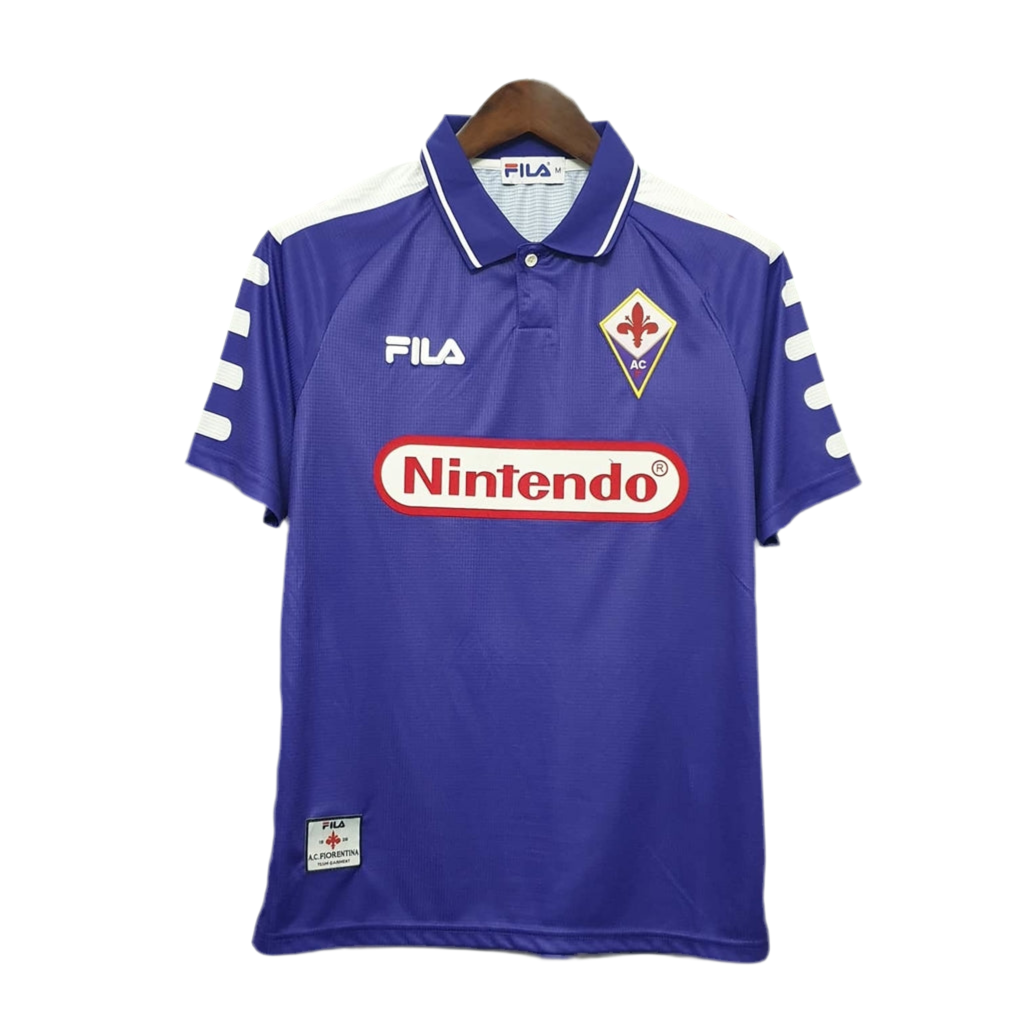 Camisola Fiorentina Retrô 1998 Roxa - Fila