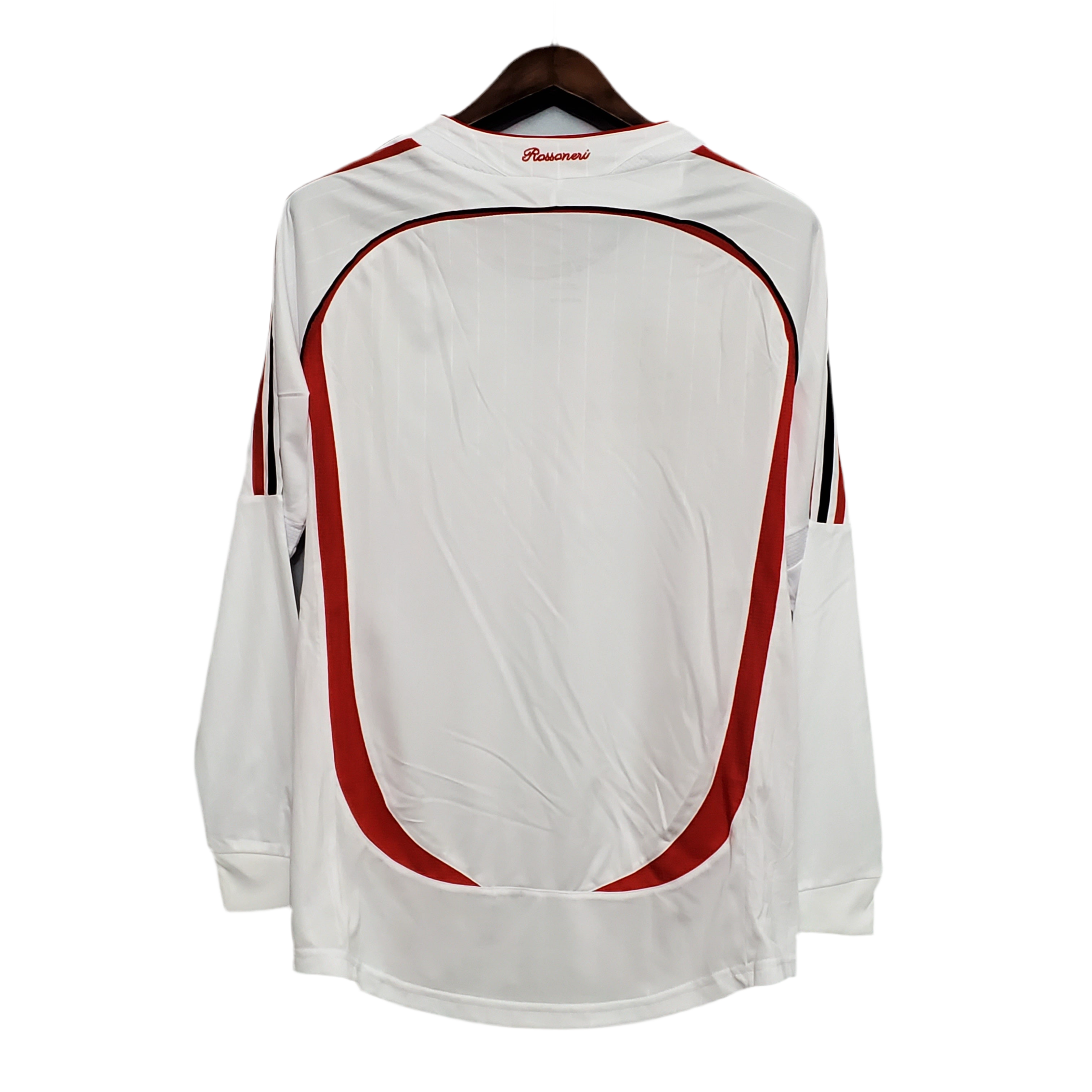 Camisola Manga Longa AC Milan Champions League 06/07 - Branco