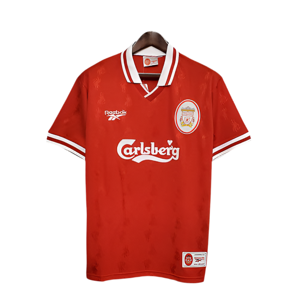 Camisola Liverpool Retrô 1996/1997 Vermelha - Reebok