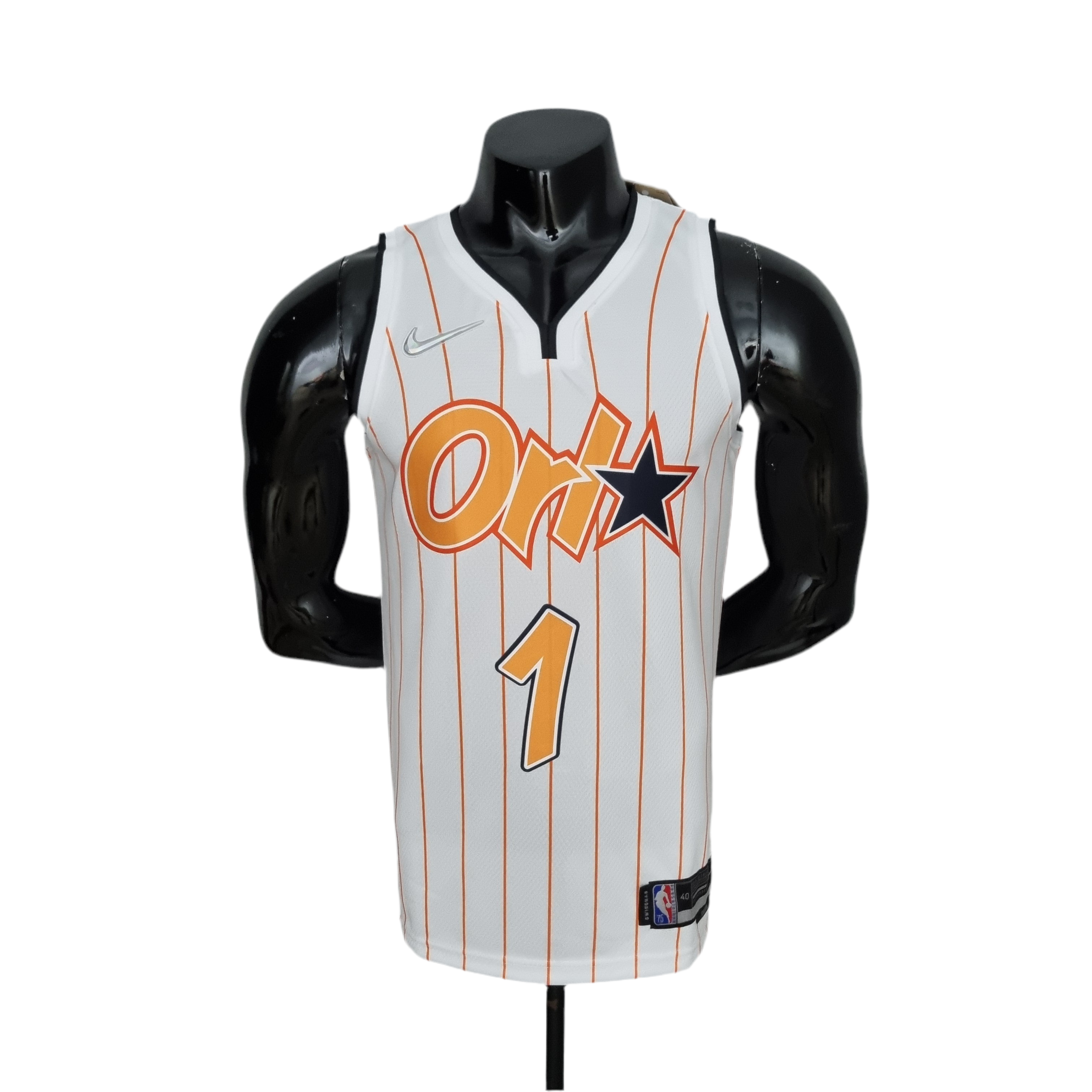 Regata NBA Orlando Magic Masculina - Branca e Amarelo