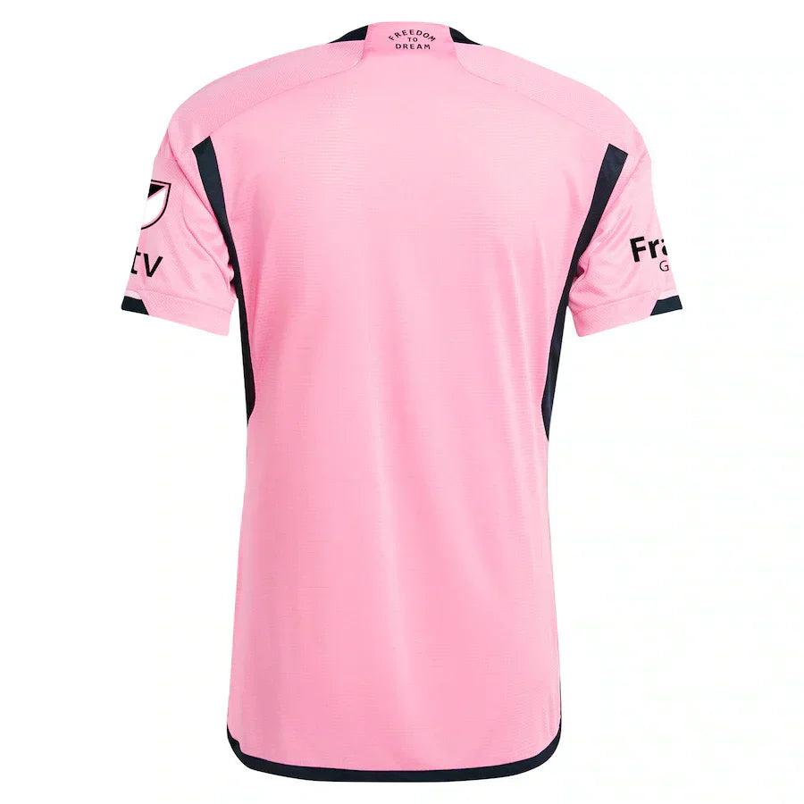 Camisola Inter Miami I 24/25 com Patch - Rosa