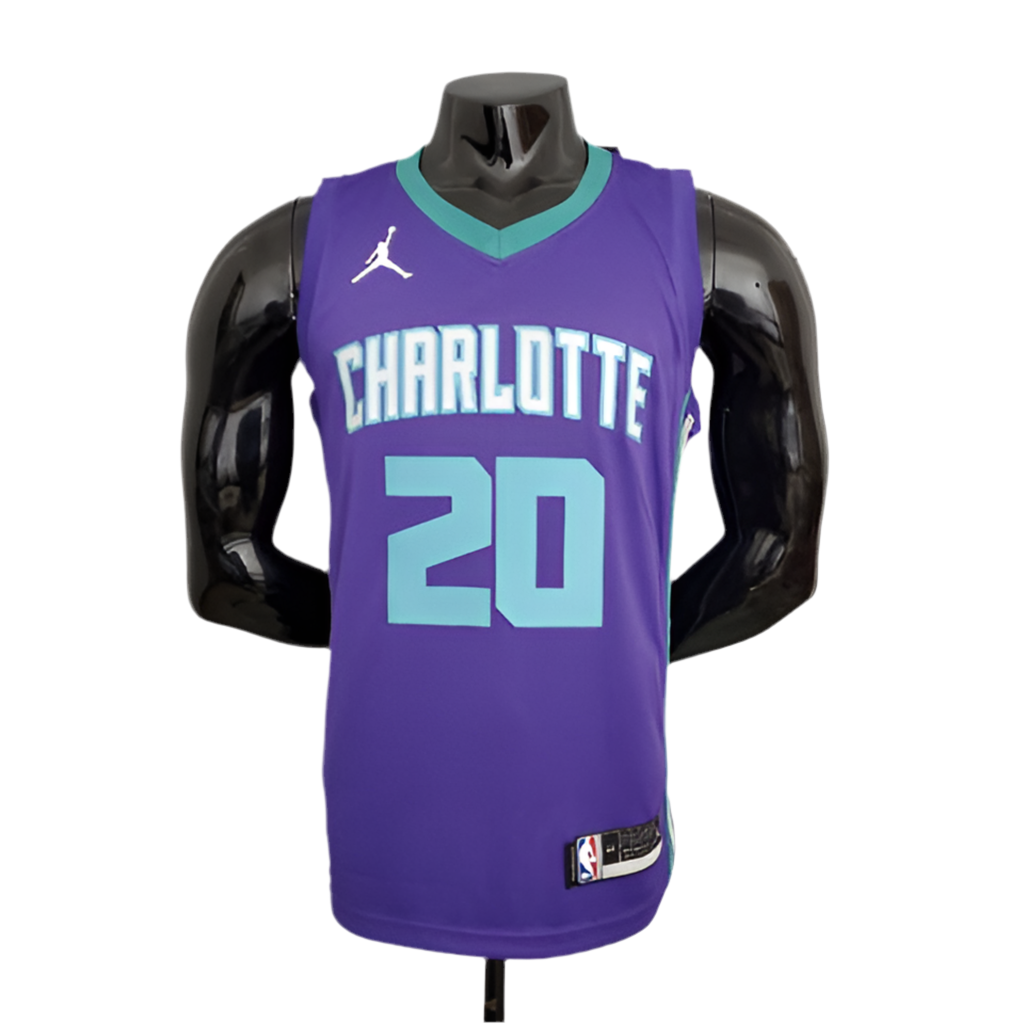 Regata NBA Charlotte Hornets Masculina - Roxa