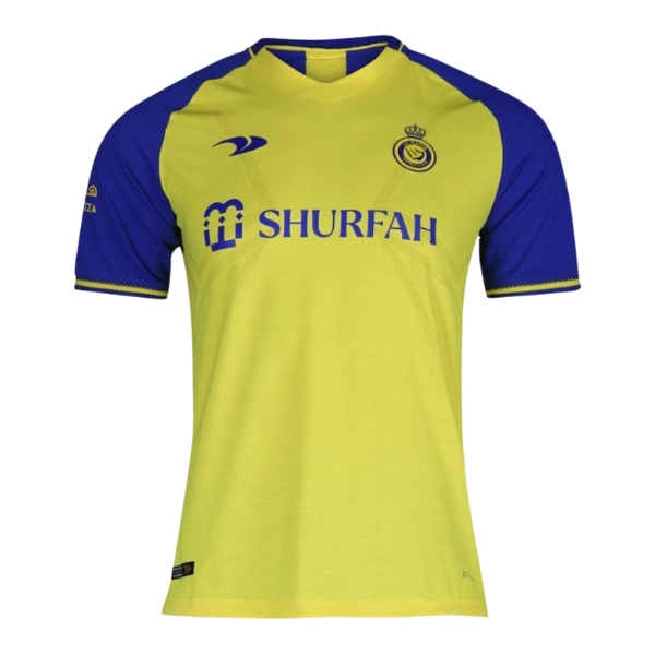 Camisola Al-Nassr I 2023 Duneus - Amarelo e Azul