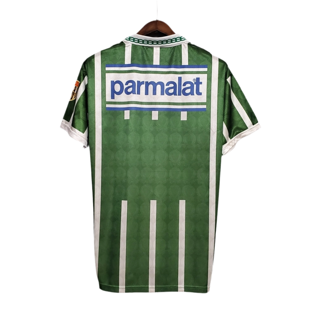 Camisola Palmeiras Retrô 93/94 - Verde e Branca