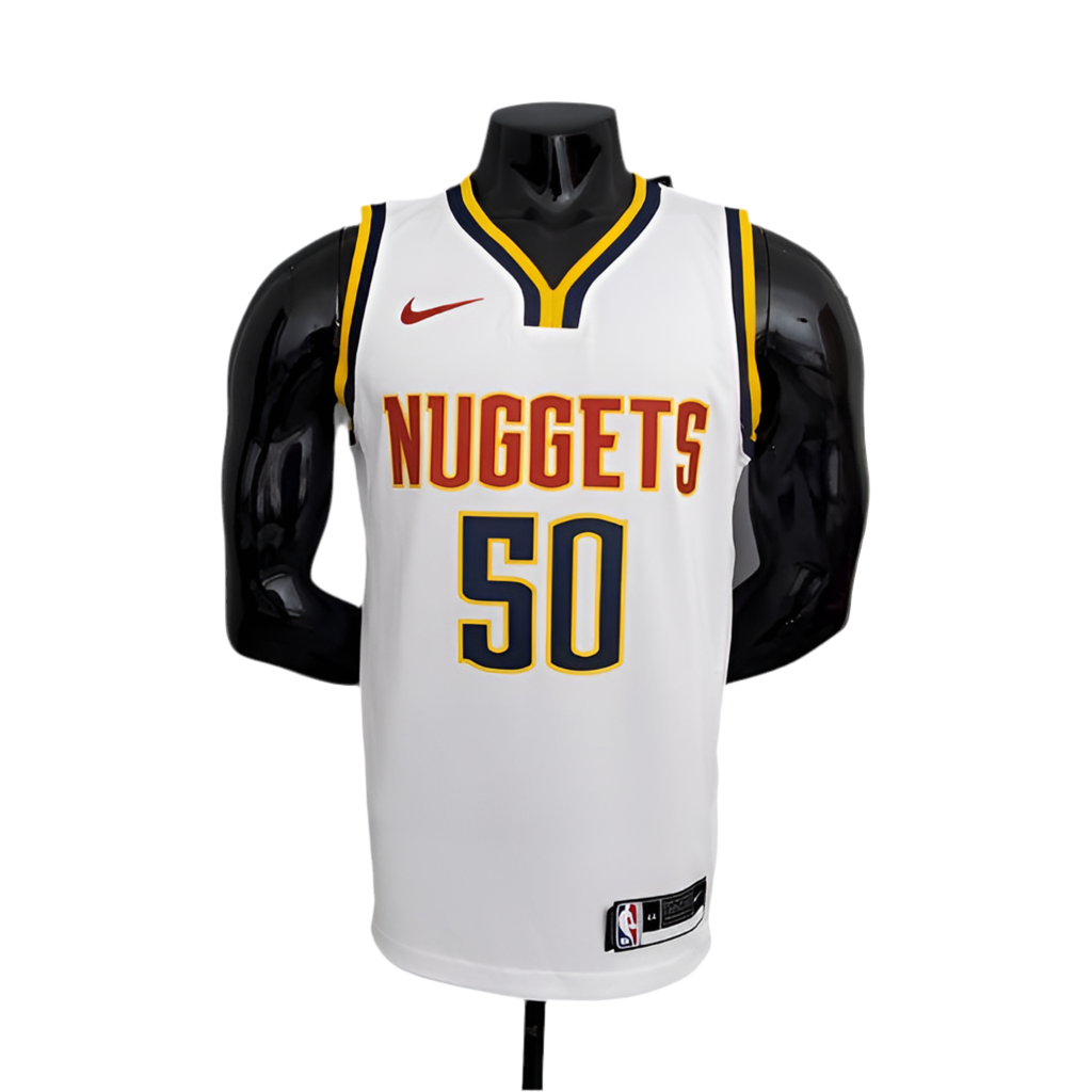 Regata NBA Denver Nuggets - Branca