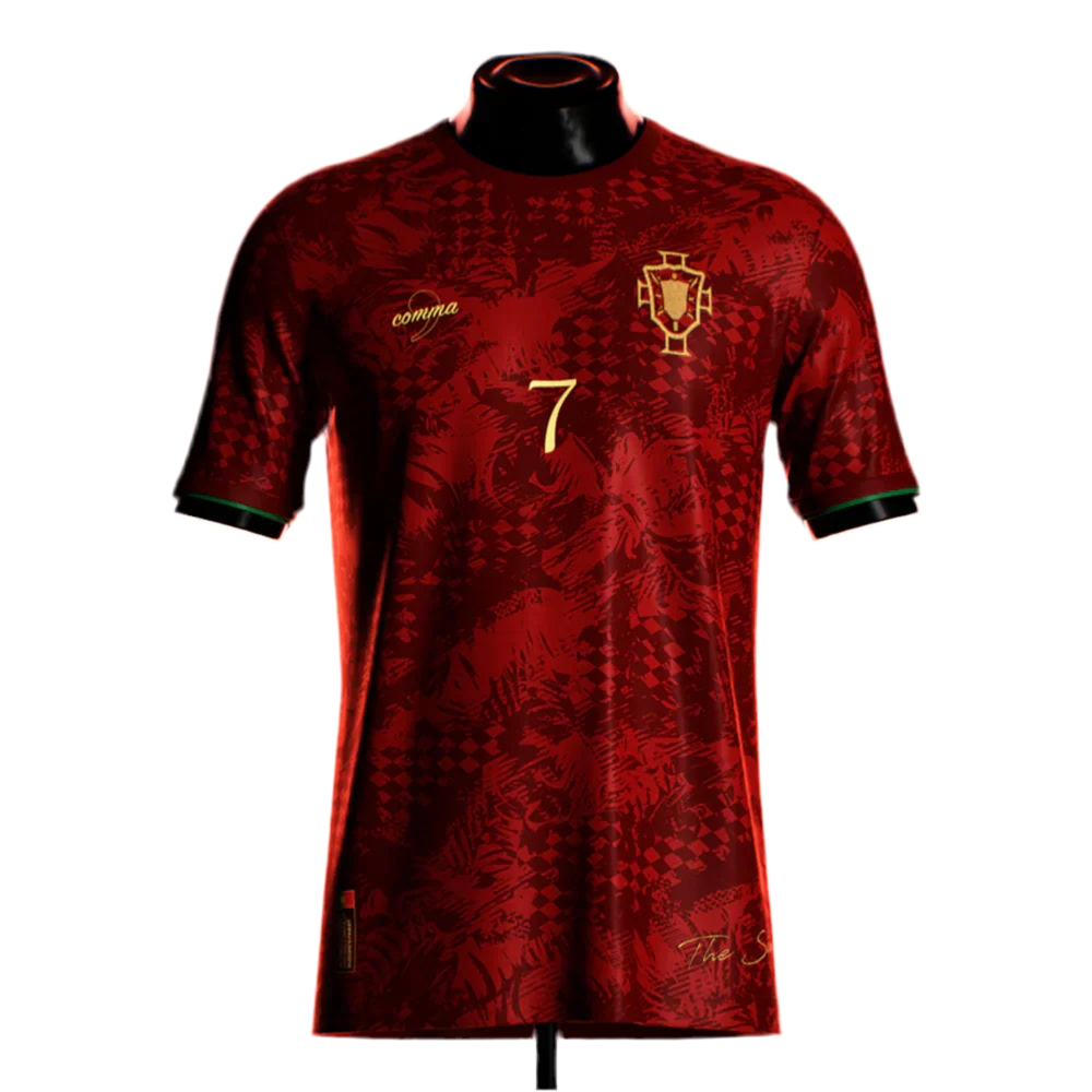 Camisola Seleção Portugal The Siu CR7 Euro 24/25 - Vermelha