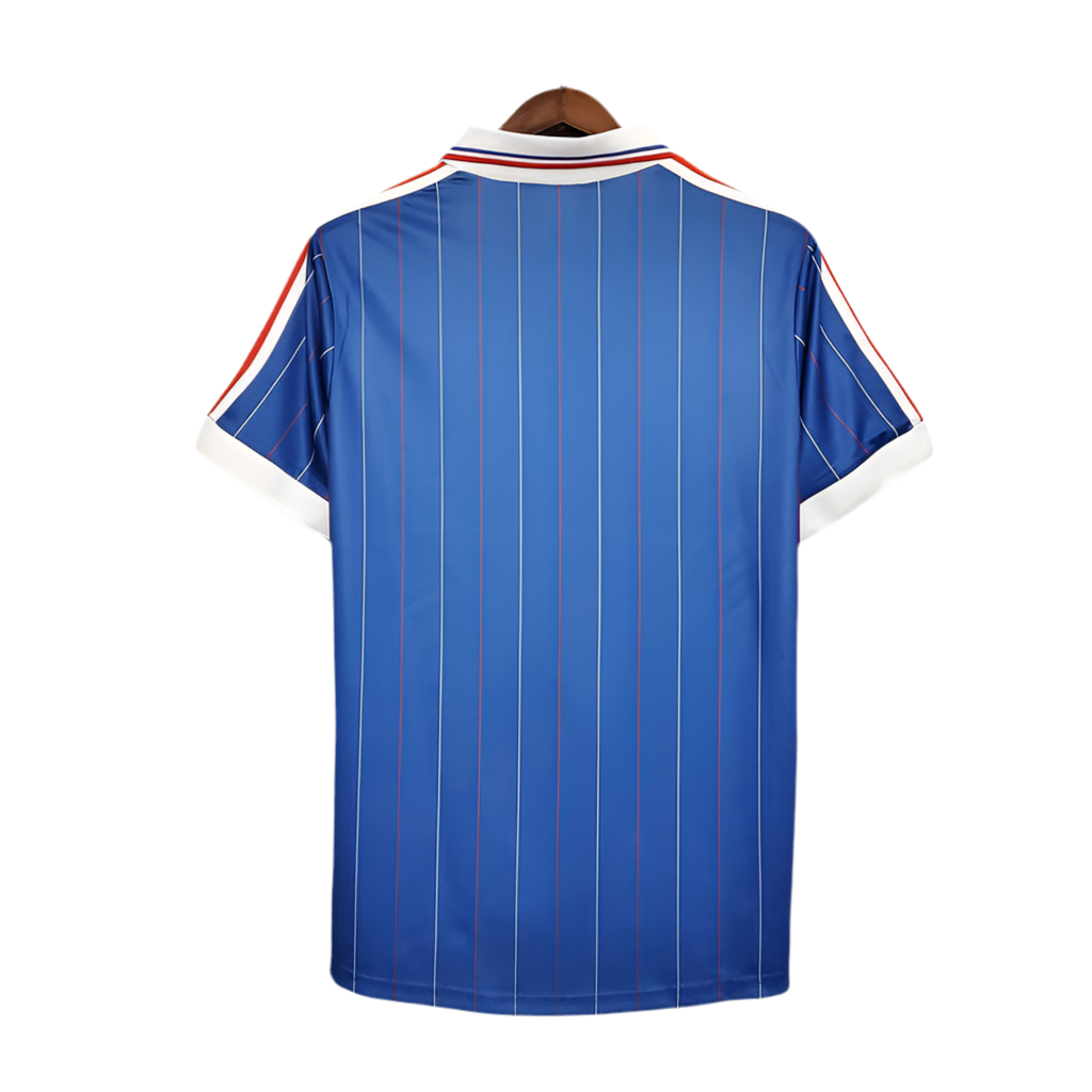 Camisola França Retrô 1982 - Azul