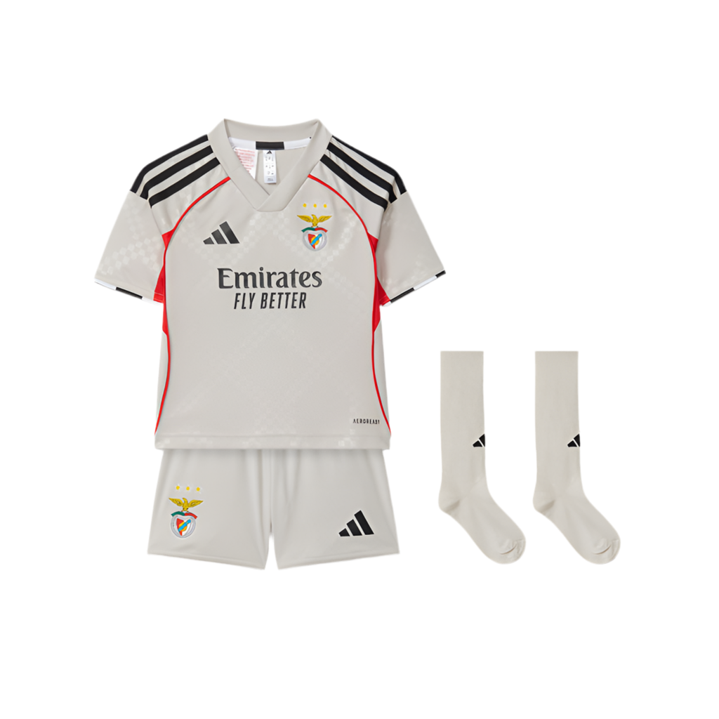 Kit Infantil Benfica II 25/26 - Bege