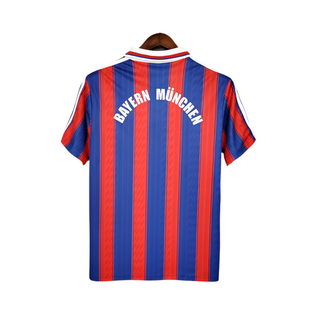 Camisola Bayern de Munique Retrô 1995/1997 - Azul e Vermelha