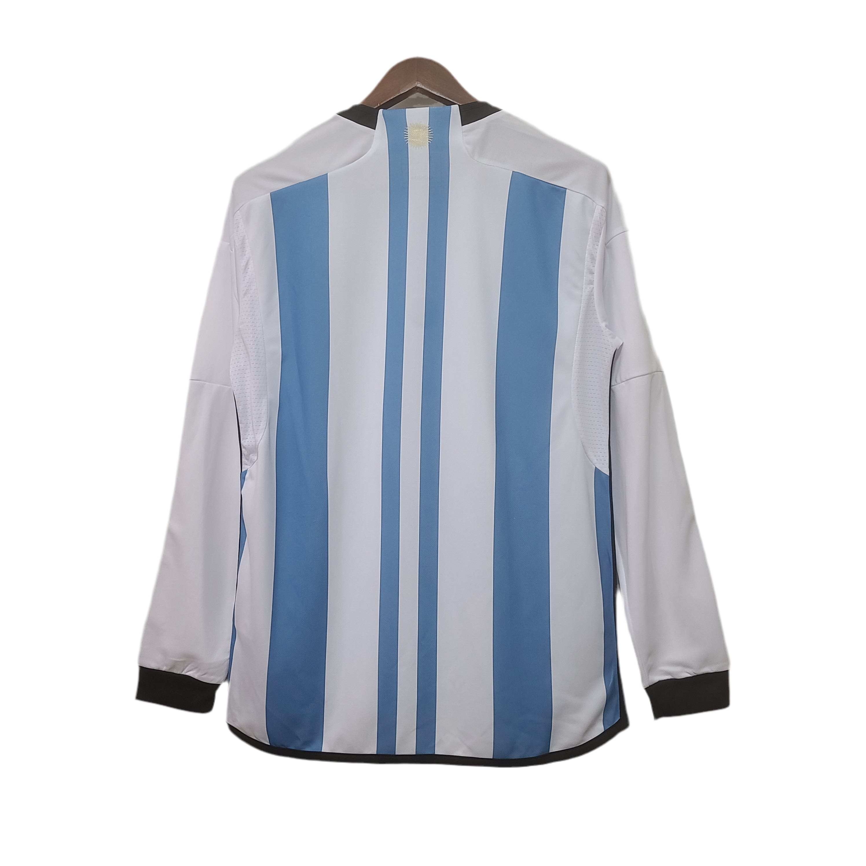 Camisola Manga Longa Argentina I 22/23 - Branco e Azul