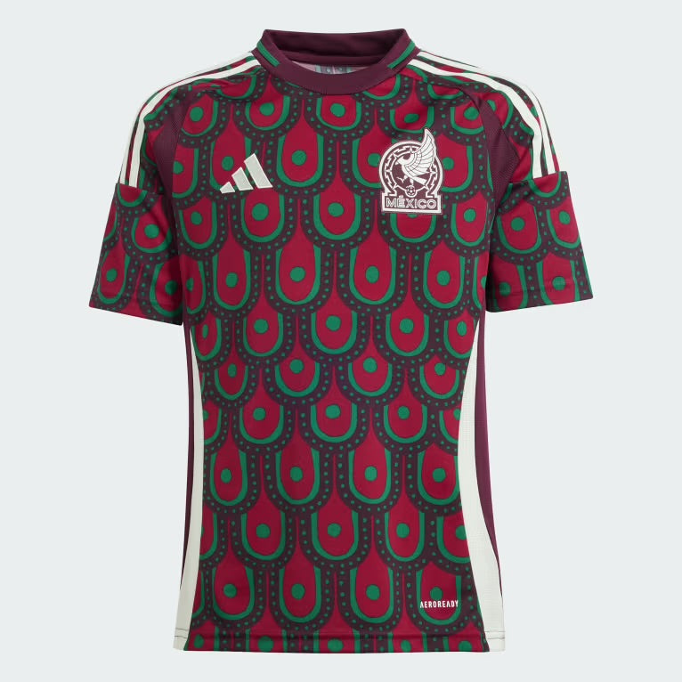 Camisola Seleção México I 24/25 - Vermelho