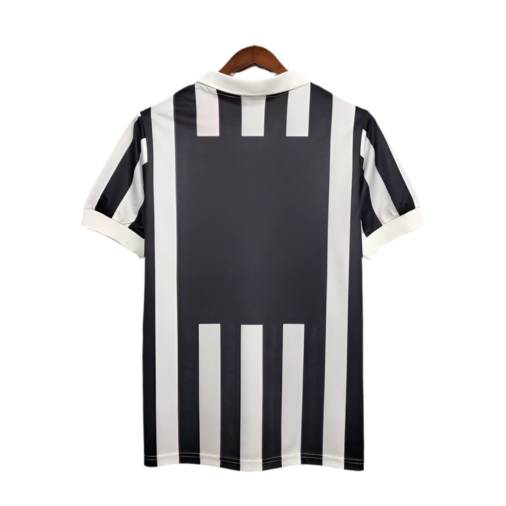 Camisola Juventus Retrô 1984/1985 - Preta e Branca