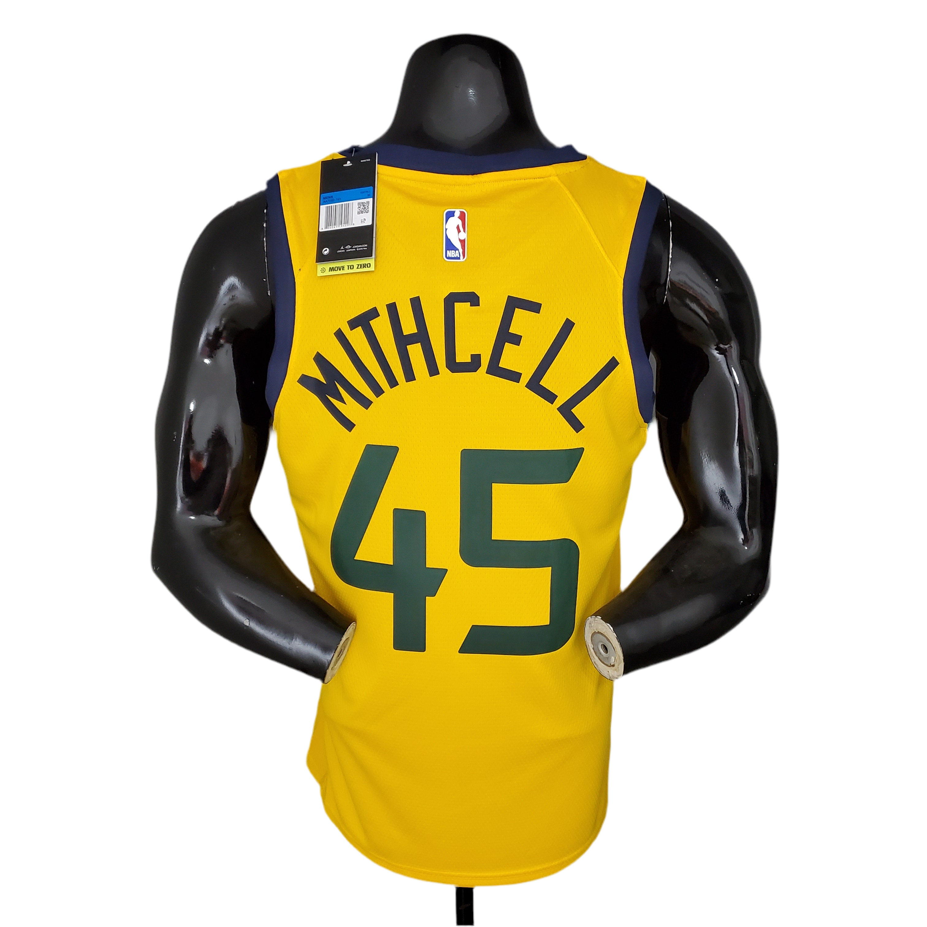 Regata NBA Utah Jazz Masculina - Amarelo