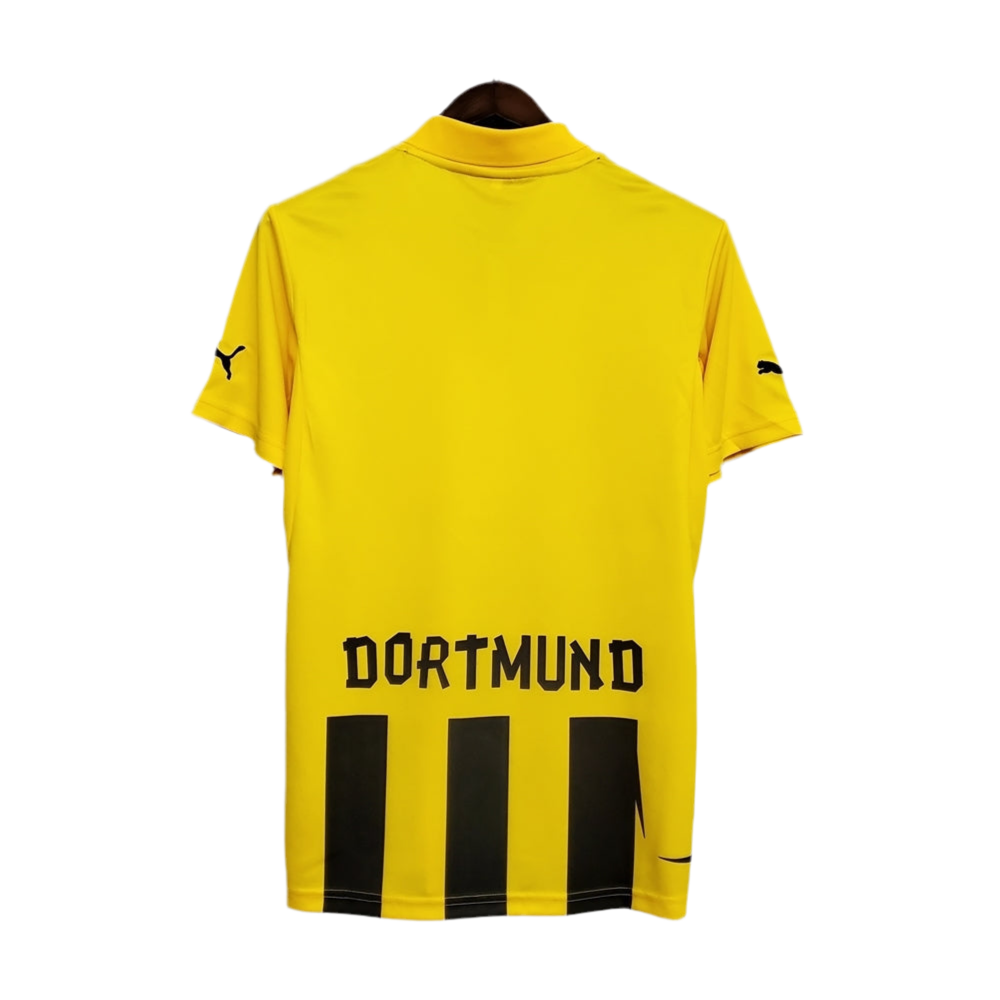 Camisola Borussia Dortmund Retrô 12/13 Amarela e Preta